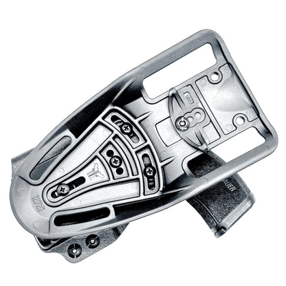 Black Outside Waistband Sig Sauer P365XL with the Streamlight TLR-7 Sub Duty & Competition Style Kydex Holster with a duty drop attachment.