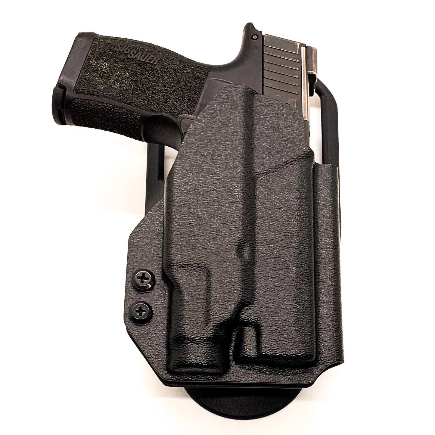 For the best Outside Waistband Sig Sauer P365XL with the  Streamlight TLR-7 Sub Duty & Competition Style Kydex Holster, shop Four Brothers 4BROS Holsters.  