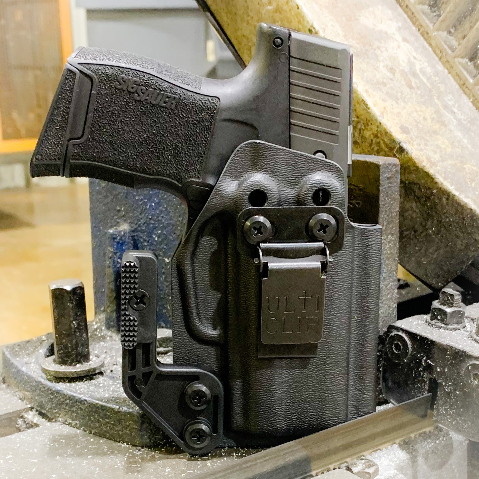 For the best Inside Waistband IWB kydex holster for the Sig Sauer P365 with GoGuns Gas Pedal shop Four Brothers 4BROS Holsters.  Proudly made in the USA.