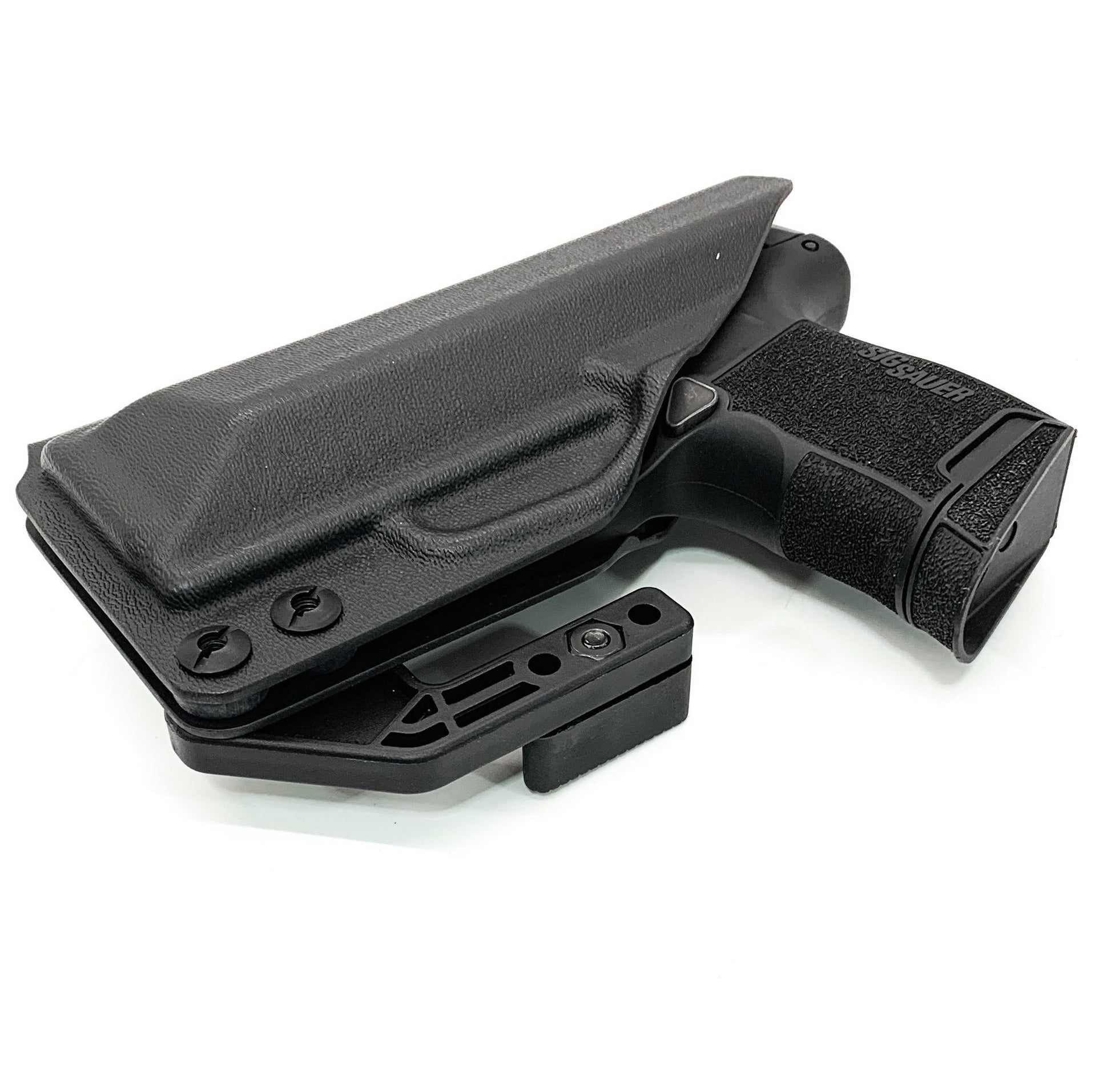 For the best Inside Waistband IWB kydex holster for the Sig Sauer P365 with GoGuns Gas Pedal shop Four Brothers 4BROS Holsters.  Proudly made in the USA.