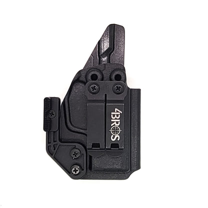 For the Best, most comfortable inside waistband Kydex holster designed to fit the Sig Sauer P365 pistol, shop Four Brothers Holsters. Cleared for a red dot sight, Adjustable retention, high sweat guard, smooth edges, and minimal material for improved comfort and concealment. Made in the USA IWB AIWB 4BROS P 365