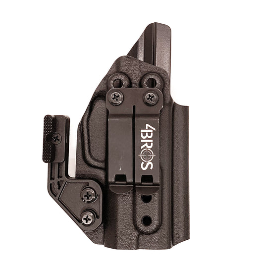 For the best Inside waistband holster for the Sig Sauer P365 or P365XL & Tactical Development Pro Ledge Tactical Application Rail, shop Four Brothers Holsters.