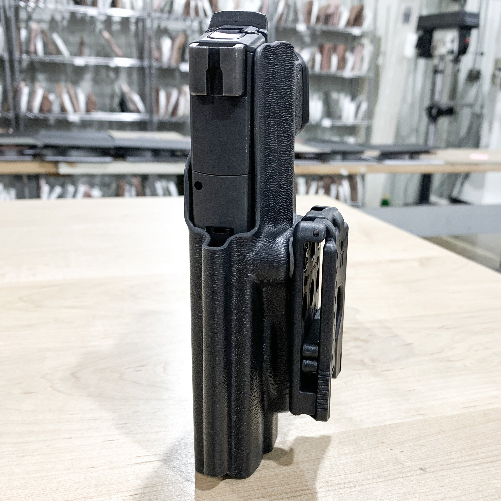 For the best OWB holster for the Sig Sauer P365 or P365XL pistol & Pro Ledge Tactical Application Rail & Streamlight TLR-7 X or A, shop Four Brothers Holsters. 