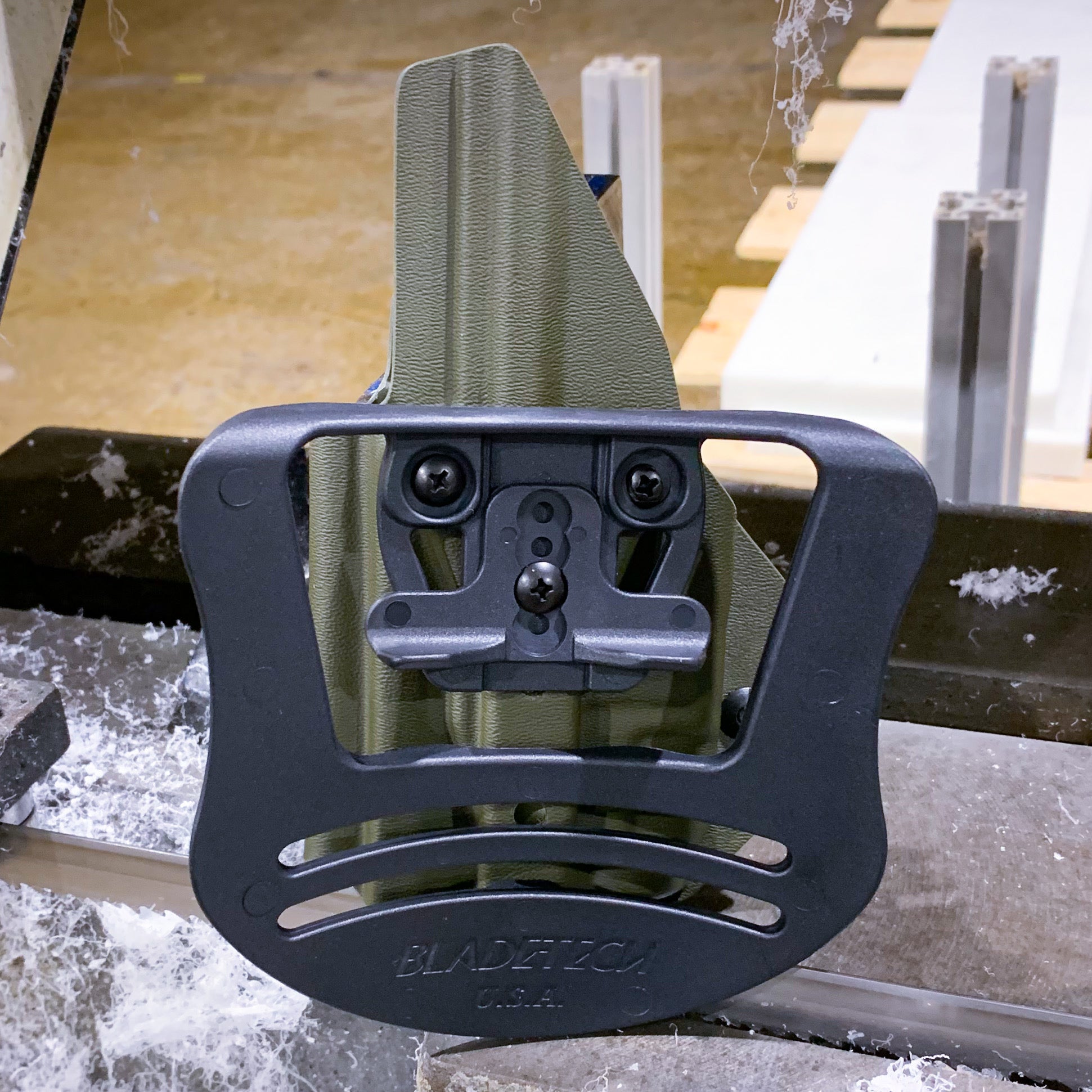 For the best OWB holster for the Sig Sauer P365 or P365XL pistol & Pro Ledge Tactical Application Rail & Streamlight TLR-7 X or A, shop Four Brothers Holsters. 
