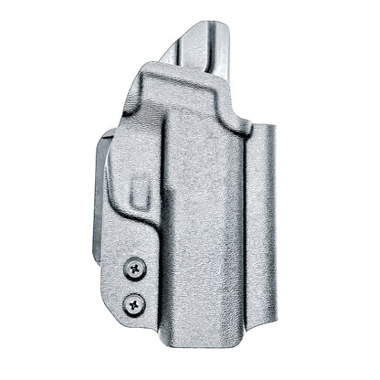 Black Outside Waistband OWB Kydex Holster for the Sig Sauer P365, P365X, and P365XL handgun with 4BROS 1.5" Belt Slide.