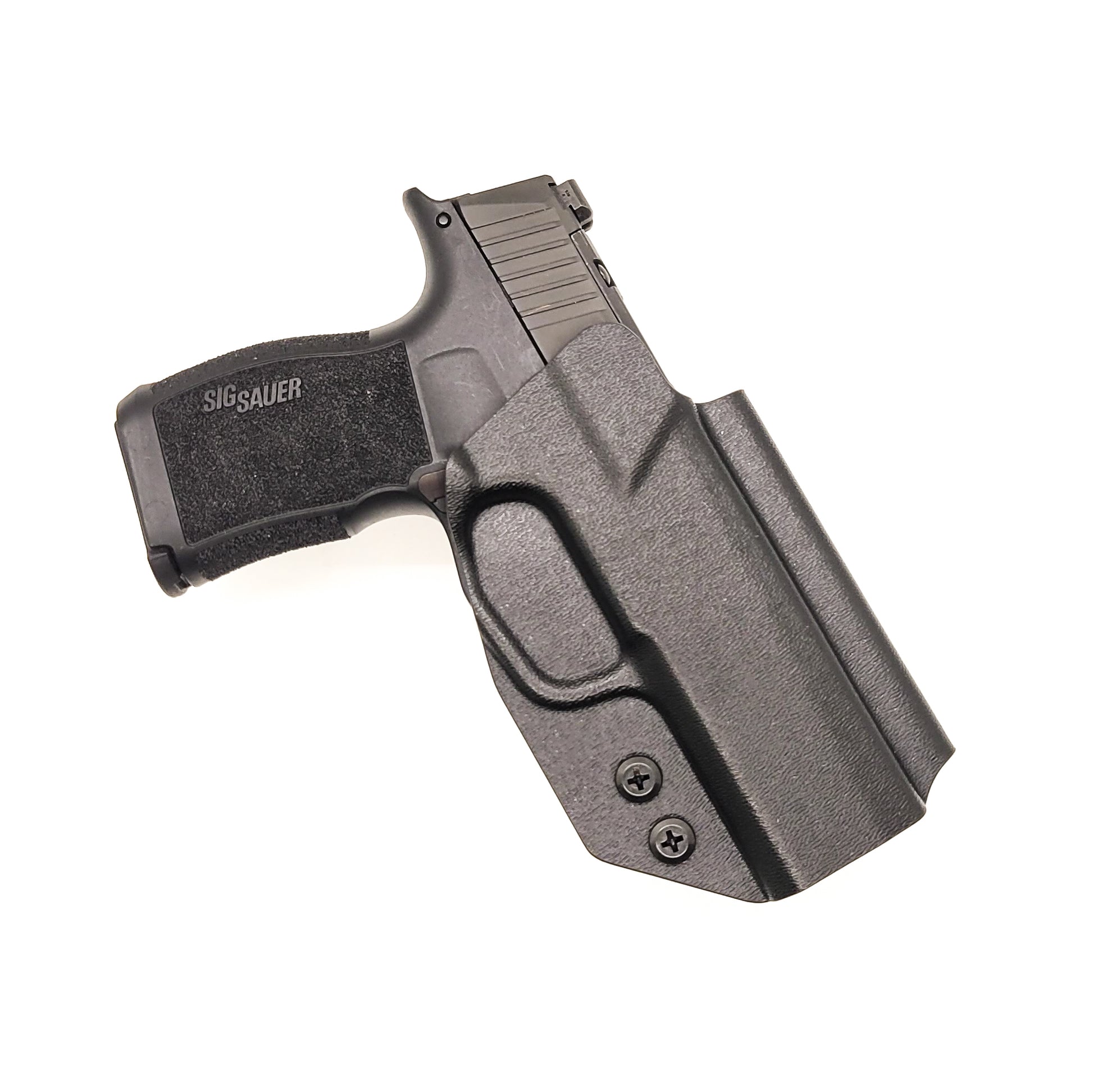 For the best, most comfortable, Outside Waistband OWB Kydex Holster for the Sig Sauer P365, P365X, and P365XL handgun, shop Four Brothers 4BROS Holsters.
