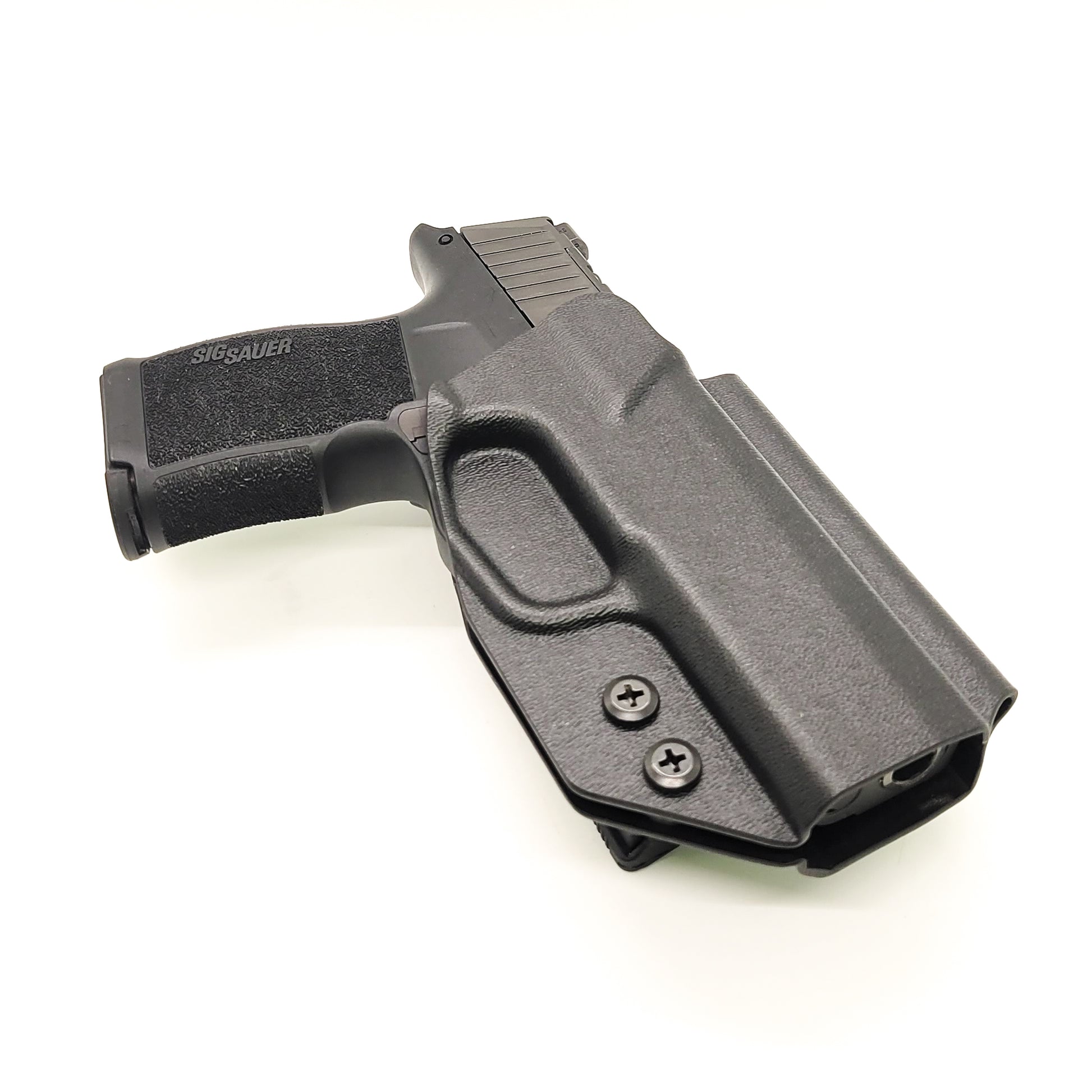 For the best, most comfortable, Outside Waistband OWB Kydex Holster for the Sig Sauer P365, P365X, and P365XL handgun, shop Four Brothers 4BROS Holsters.