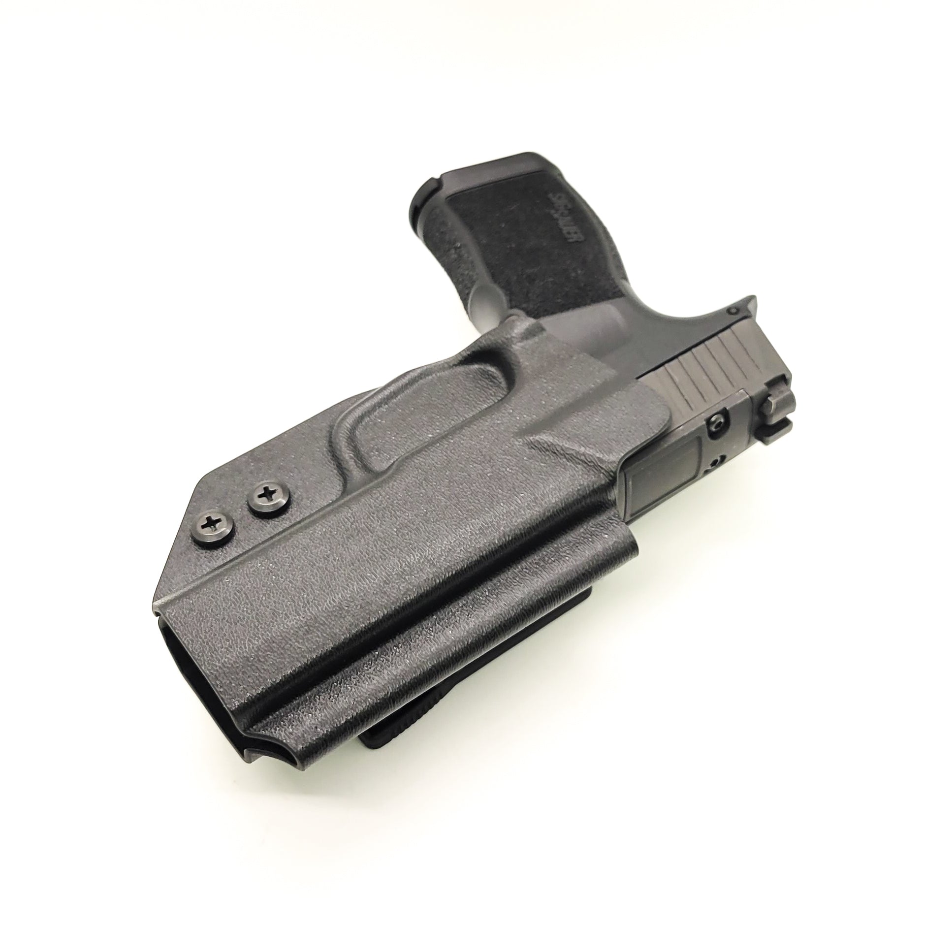 For the best, most comfortable, Outside Waistband OWB Kydex Holster for the Sig Sauer P365, P365X, and P365XL handgun, shop Four Brothers 4BROS Holsters.