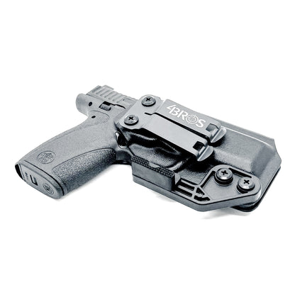 Black IWB holster for Smith & Wesson Bodyguard 2.0 and Carry Comp – inside waistband concealed carry holster