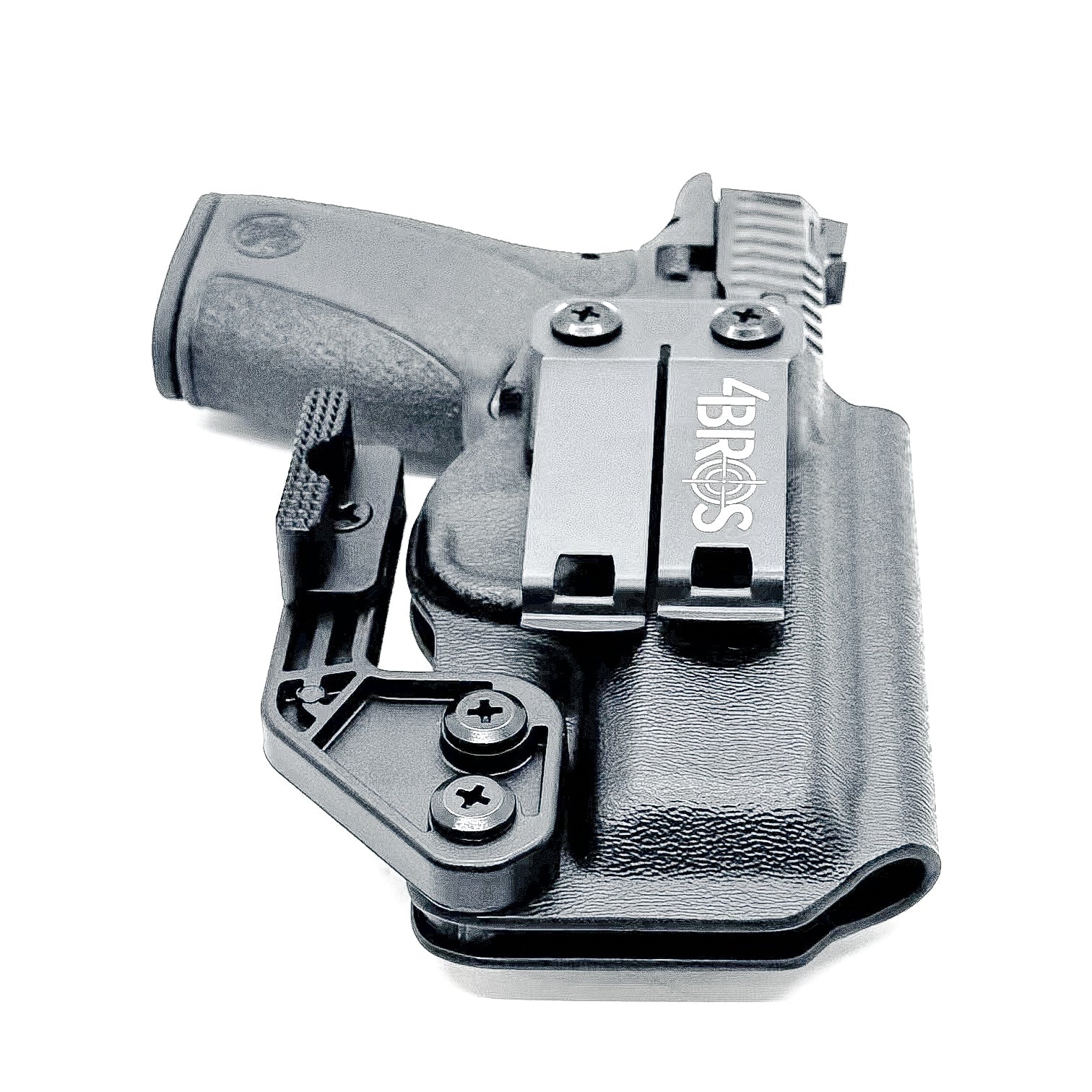 Black IWB holster for Smith & Wesson Bodyguard 2.0 and Carry Comp – inside waistband concealed carry holster