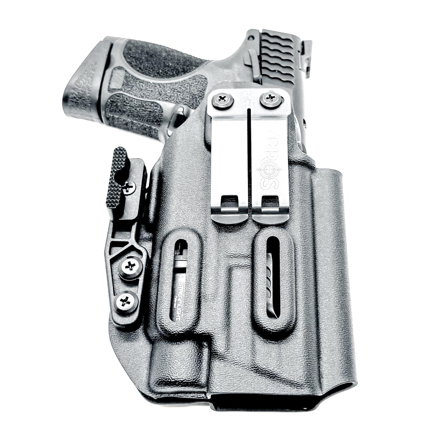 Inside Waistband Holster for the Smith & Wesson M&P Compact 9mm 4" pistol & Streamlight TLR-7 A, X, & TLR-7 HL-X