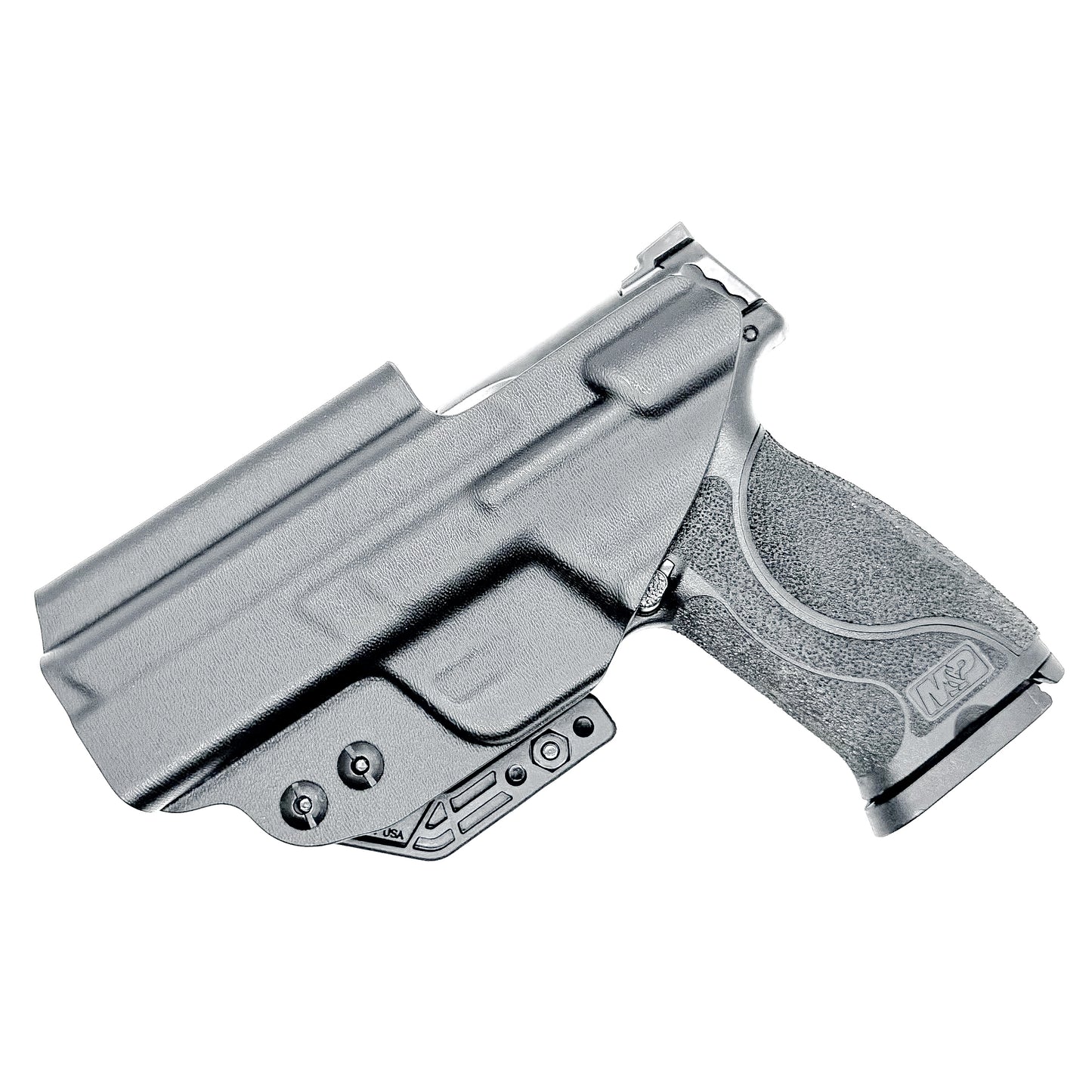 For the best IWB Inside Waistband Kydex Holster for the Smith & Wesson M&P 10MM M2.0 4" pistol with or without a thumb safety, shop Four Brothers Holsters.