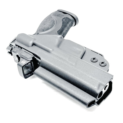 Black Smith & Wesson M&P 9 M2.0 Metal and Metal Carry Comp IWB Holster with Monoblock and Modwing