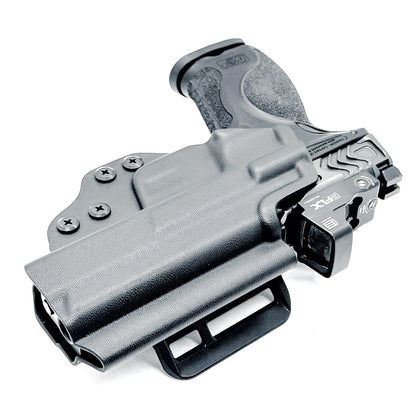 Black Smith & Wesson M&P 9 M2.0 Metal and Metal Carry Comp OWB Holster