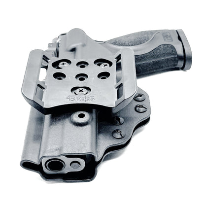Black Smith & Wesson M&P 9 M2.0 Metal and Metal Carry Comp OWB Holster