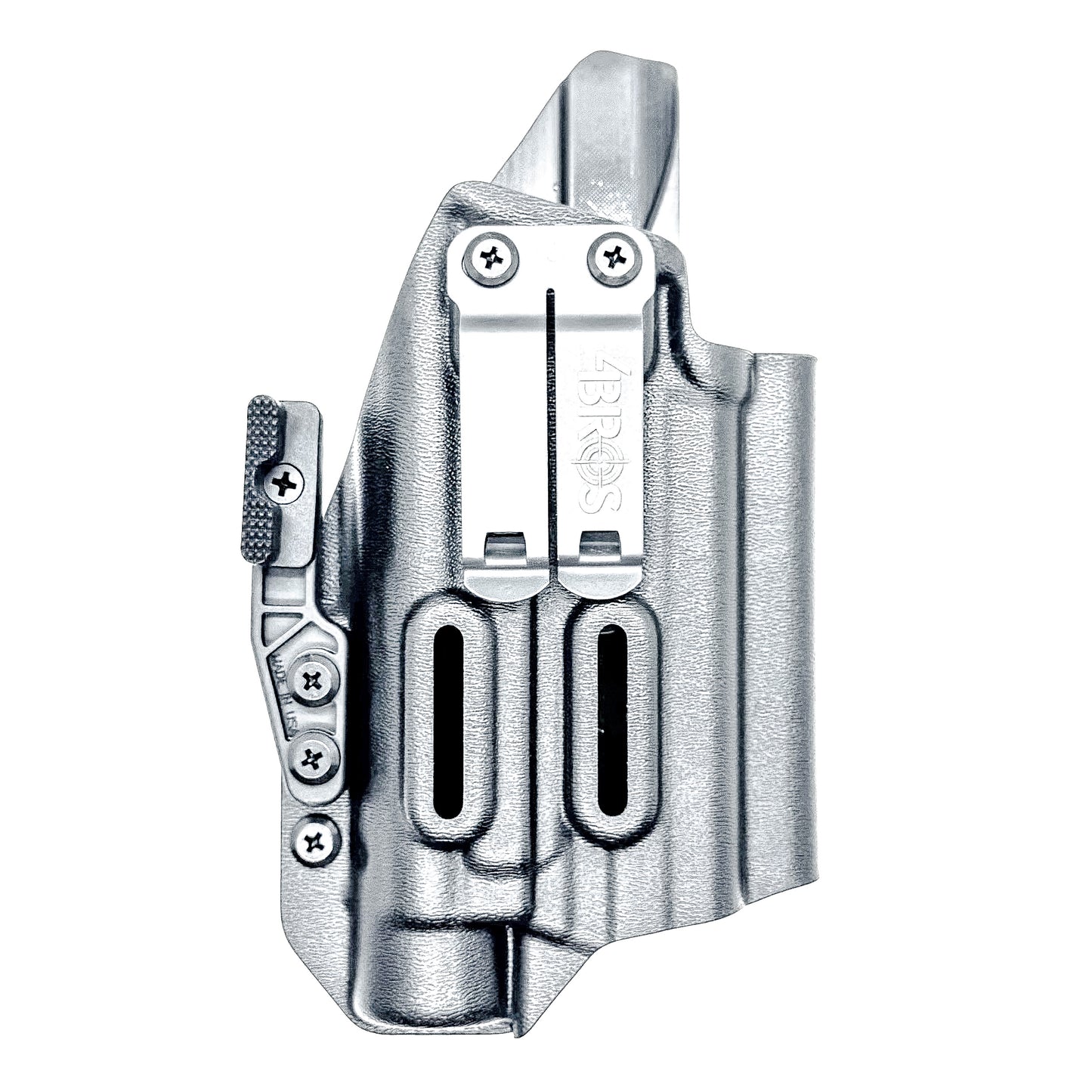 Inside Waistband IWB for the Smith & Wesson 4.25" 9mm pistol with the Streamlight TLR-1 HL-X Kydex Holster