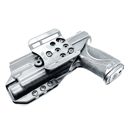 Outside Waistband OWB for the Smith & Wesson 4.25" 9mm pistol with the Streamlight TLR-1 HL-X Kydex Holster