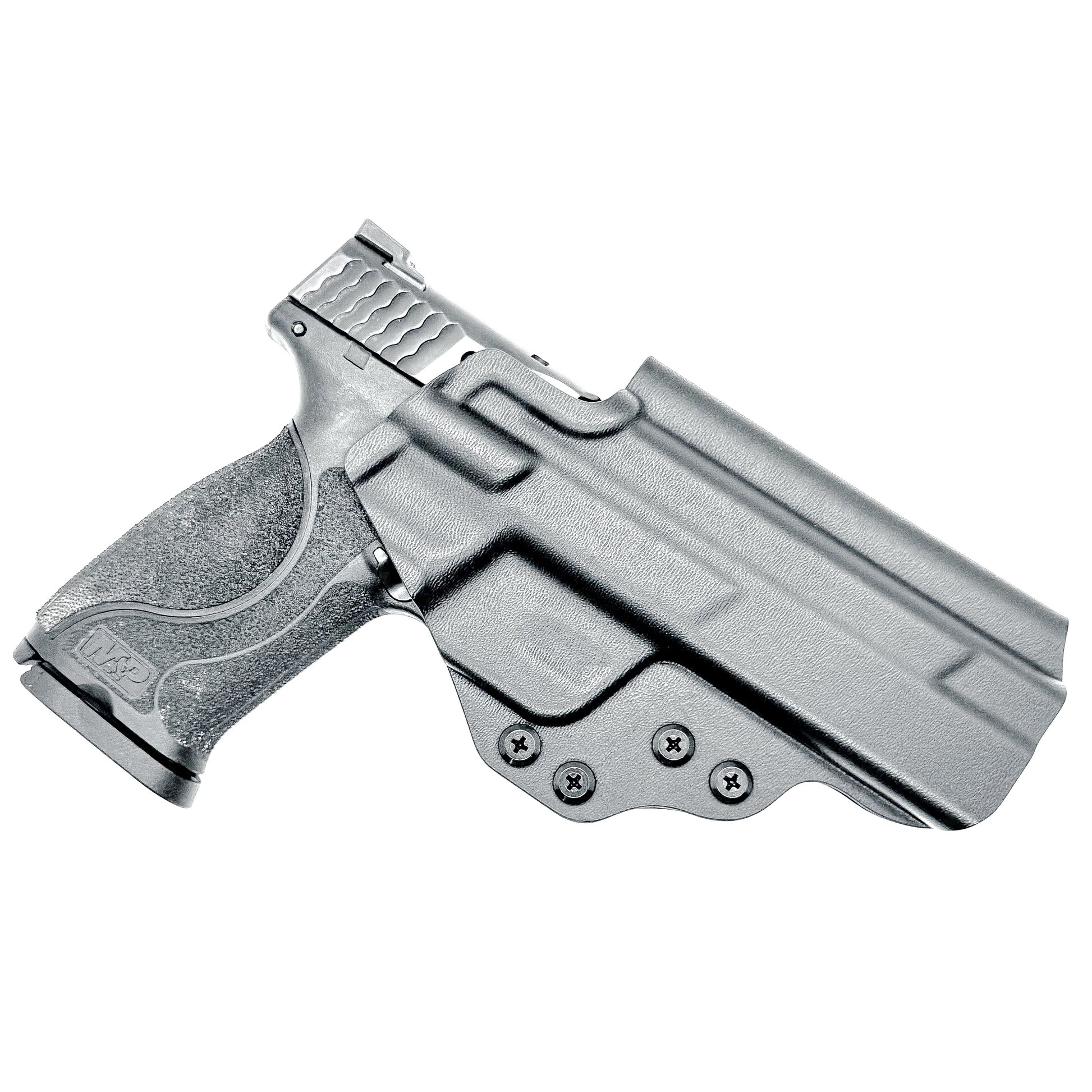 Outside waistband holster for Smith & Wesson M&P 5" Gen 1.0 and Gen 2.0 pistols – expertly crafted in the USA by Four Brothers Holsters.