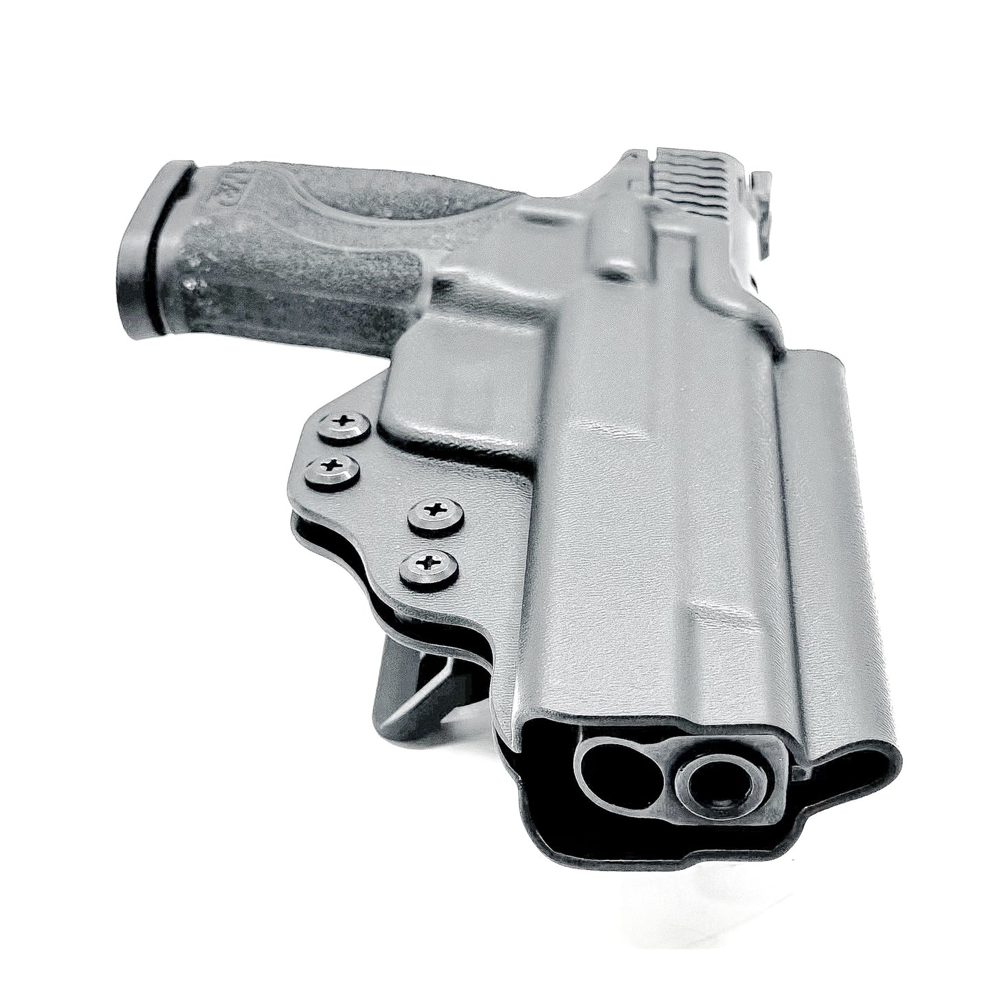 Outside waistband holster for Smith & Wesson M&P 5" Gen 1.0 and Gen 2.0 pistols – expertly crafted in the USA by Four Brothers Holsters.