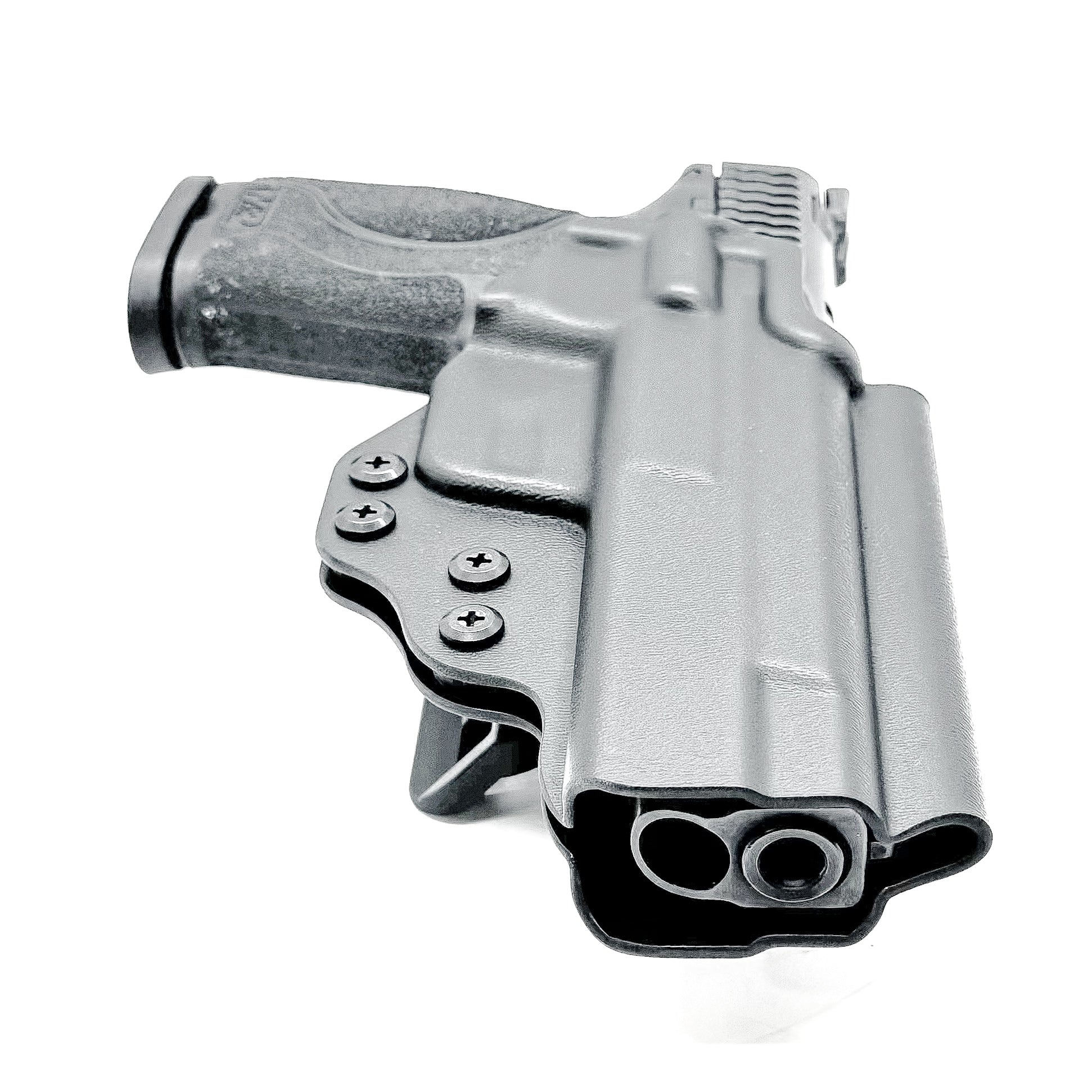 Outside waistband holster for Smith & Wesson M&P 5" Gen 1.0 and Gen 2.0 pistols – expertly crafted in the USA by Four Brothers Holsters.