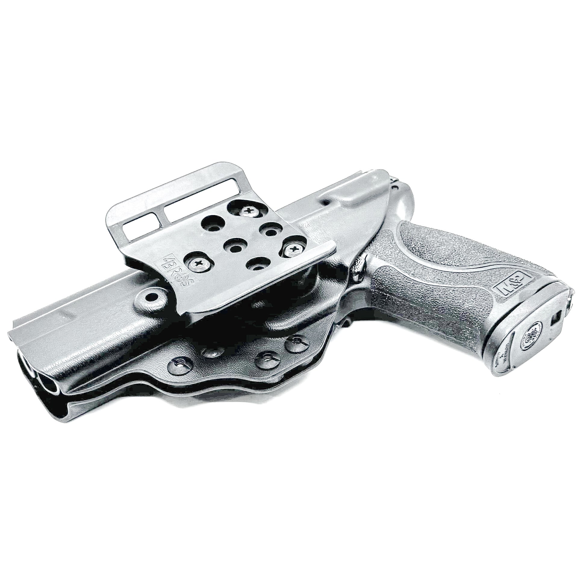 Outside waistband holster for Smith & Wesson M&P 5" Gen 1.0 and Gen 2.0 pistols – expertly crafted in the USA by Four Brothers Holsters.