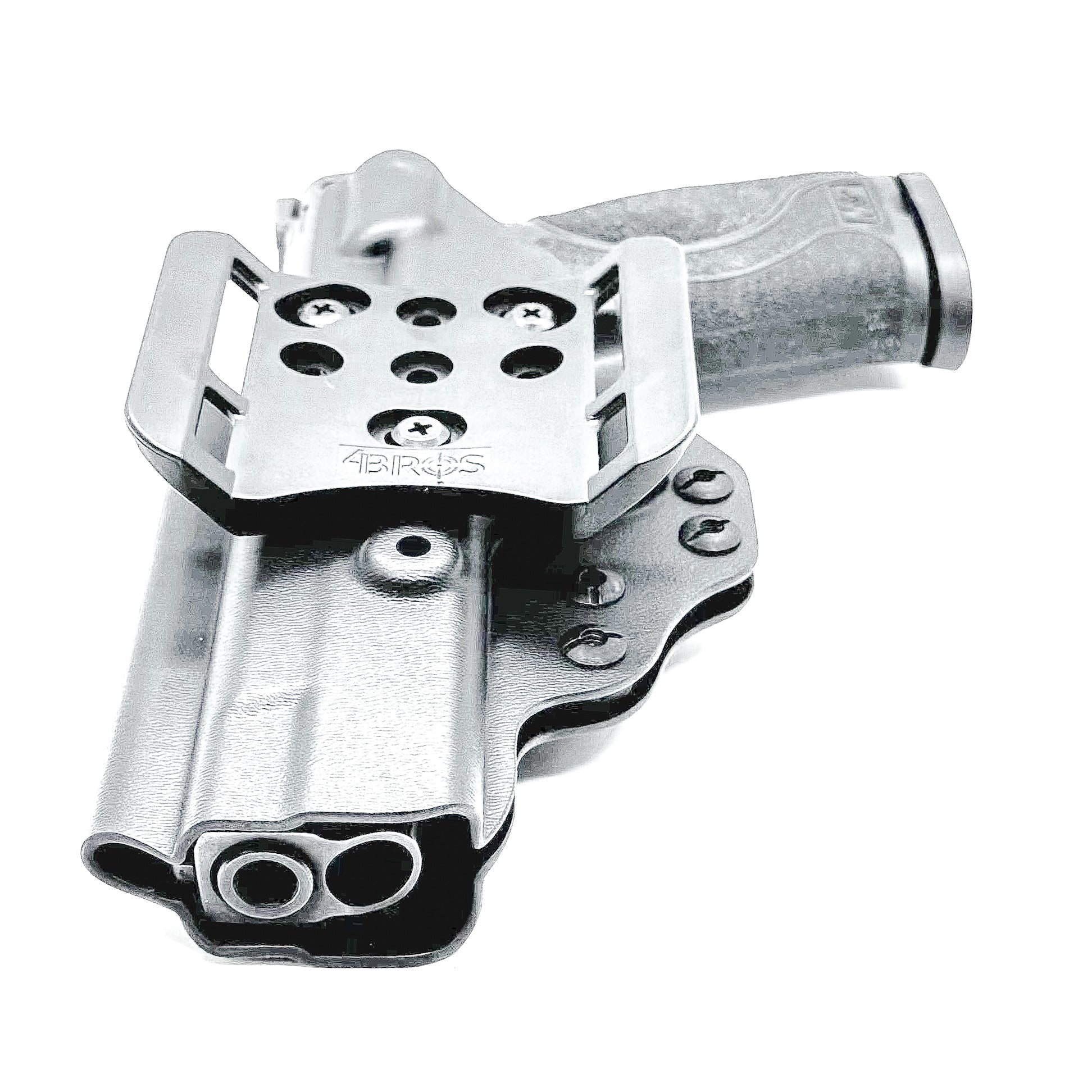 Outside waistband holster for Smith & Wesson M&P 5" Gen 1.0 and Gen 2.0 pistols – expertly crafted in the USA by Four Brothers Holsters.