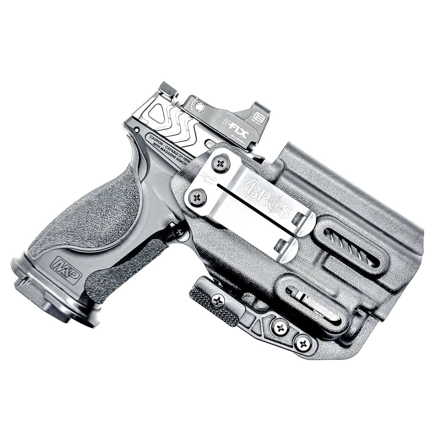 Inside Waistband (IWB or AIWB) Holster for the Smith & Wesson M&P Metal 9mm 4" pistol & Streamlight TLR-7 A or TLR-7 X