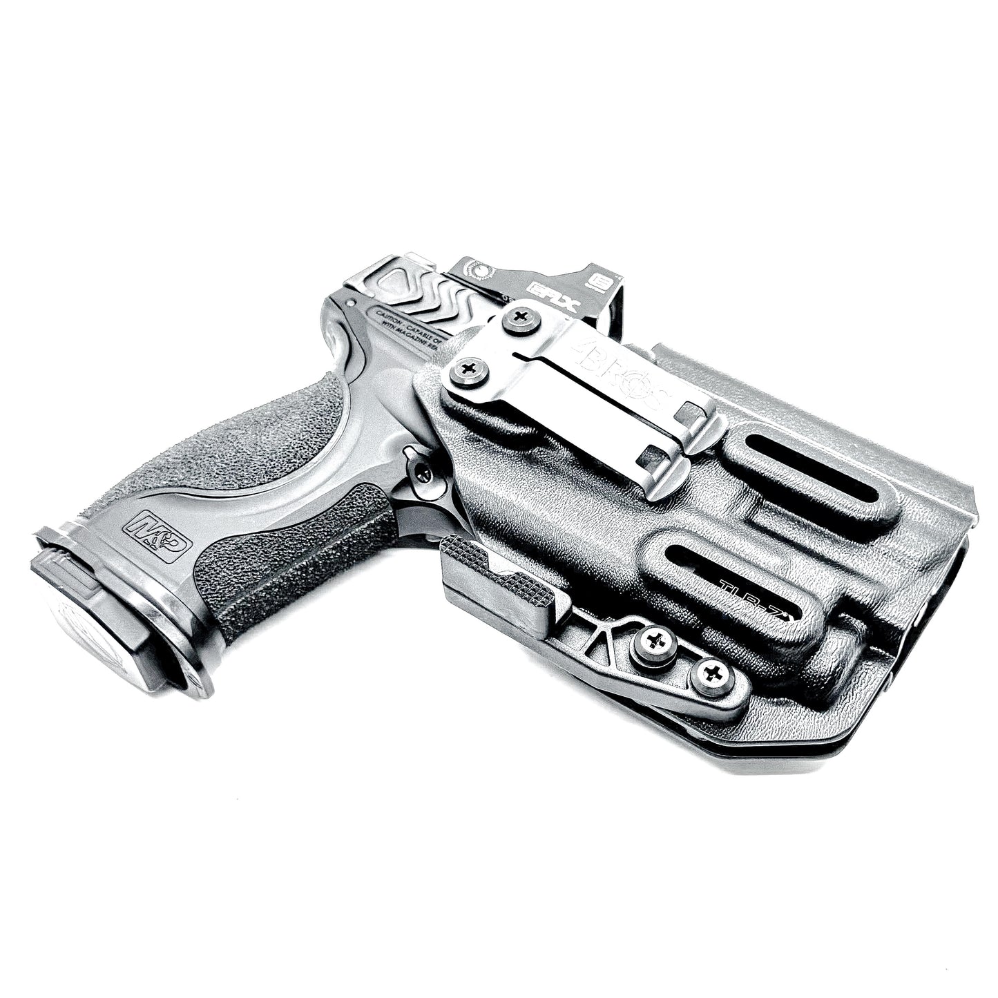 Inside Waistband (IWB or AIWB) Holster for the Smith & Wesson M&P Metal 9mm 4" pistol & Streamlight TLR-7 A or TLR-7 X