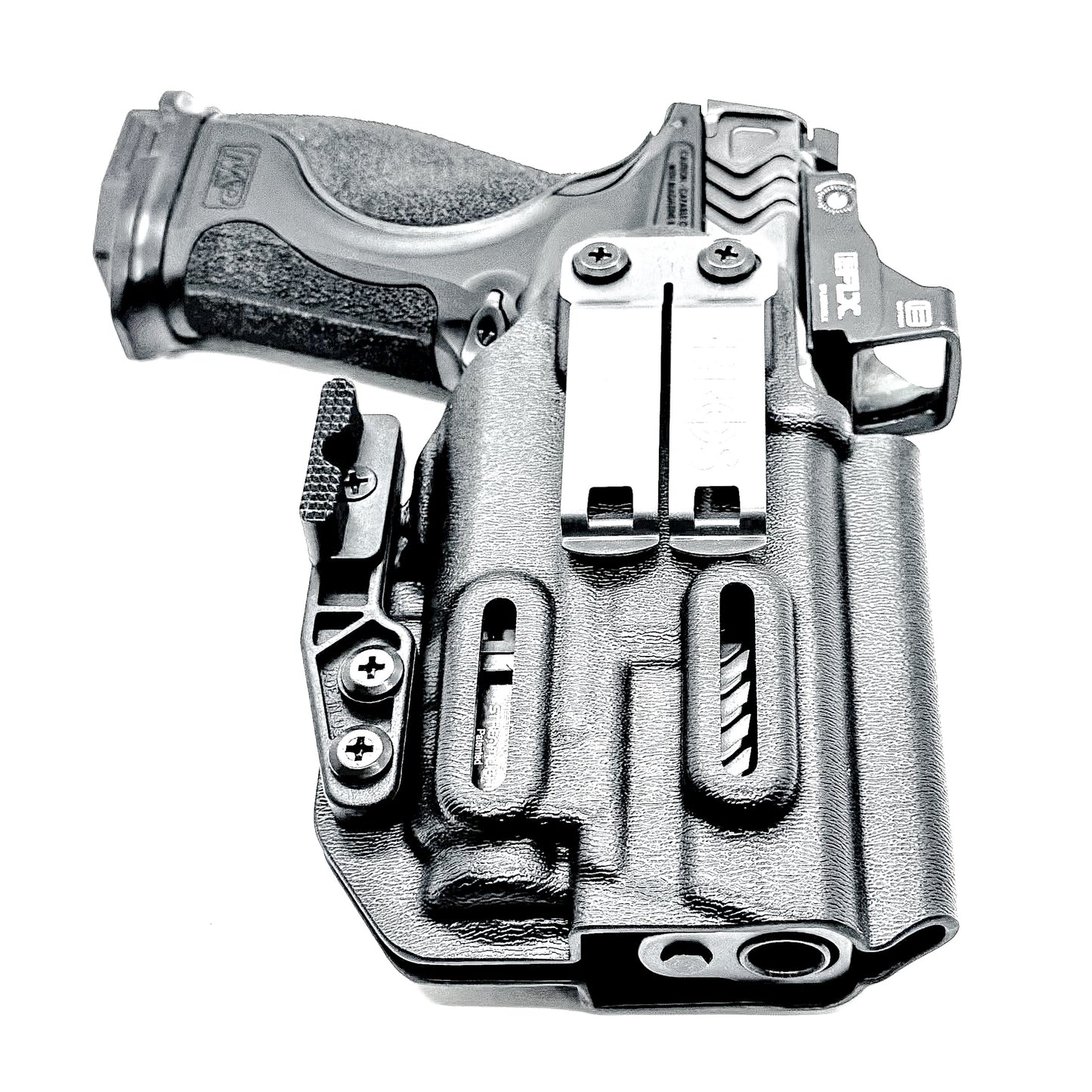 Inside Waistband (IWB or AIWB) Holster for the Smith & Wesson M&P Metal 9mm 4" pistol & Streamlight TLR-7 A or TLR-7 X