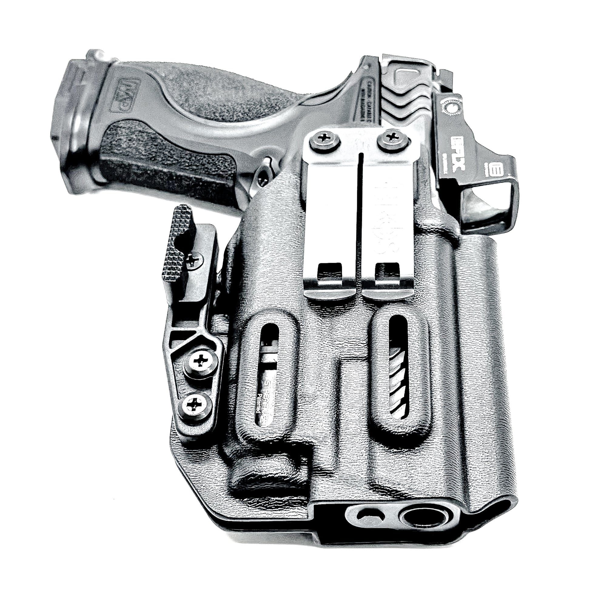 Inside Waistband (IWB or AIWB) Holster for the Smith & Wesson M&P Metal 9mm 4" pistol & Streamlight TLR-7 A or TLR-7 X