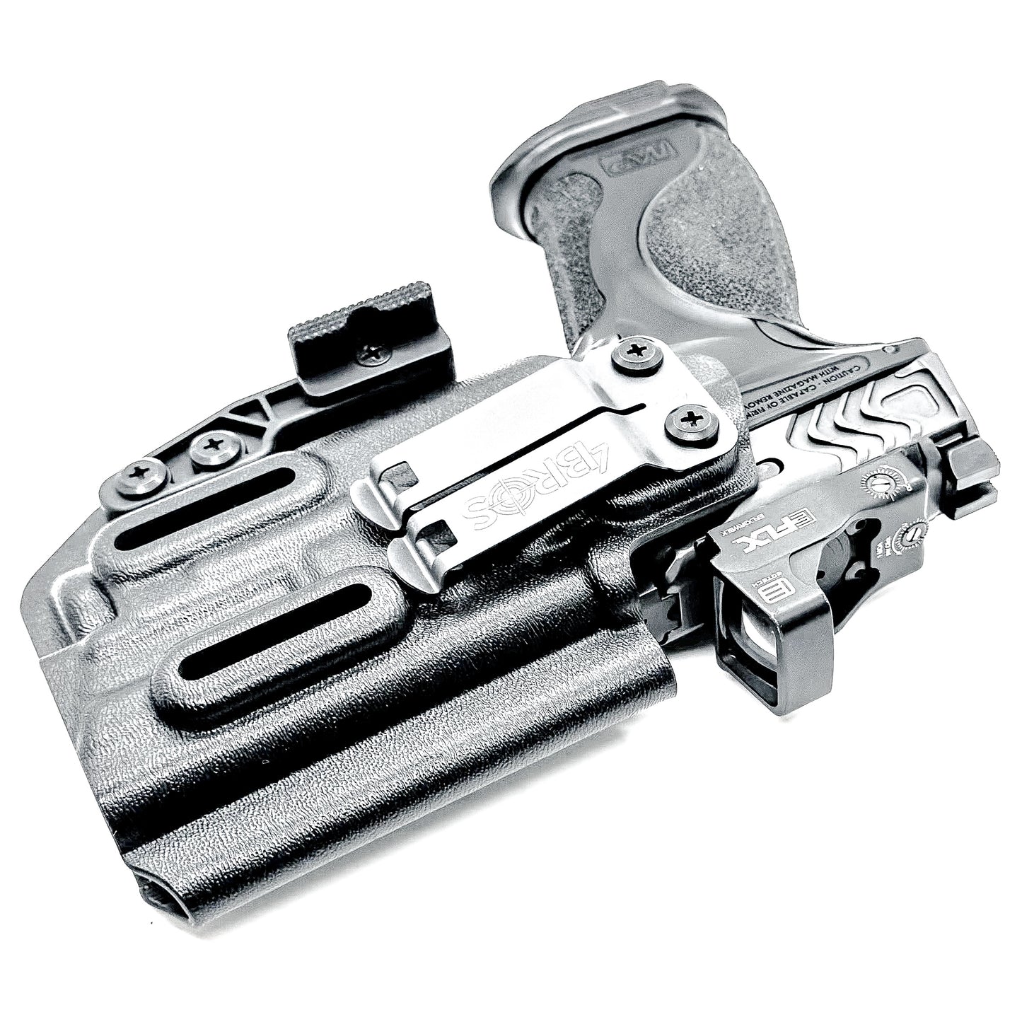 Inside Waistband (IWB or AIWB) Holster for the Smith & Wesson M&P Metal 9mm 4" pistol & Streamlight TLR-7 A or TLR-7 X