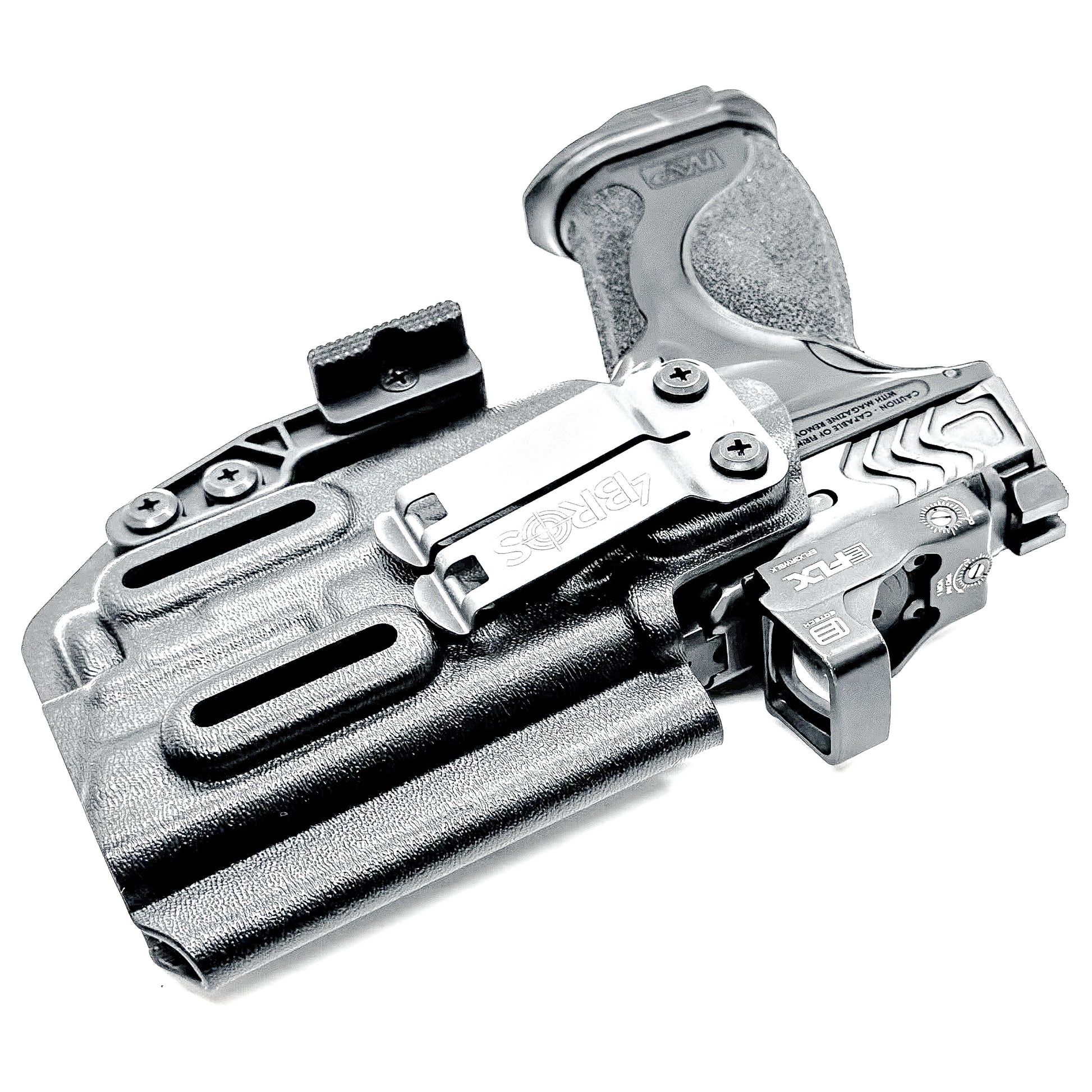 Inside Waistband (IWB or AIWB) Holster for the Smith & Wesson M&P Metal 9mm 4" pistol & Streamlight TLR-7 A or TLR-7 X