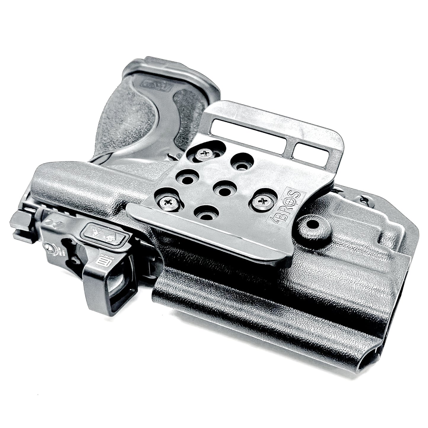 Outside Waistband (OWB) Holster for the Smith & Wesson M&P M2.0 4" Metal 9MM pistol & Streamlight TLR-7 A & TLR-7 X