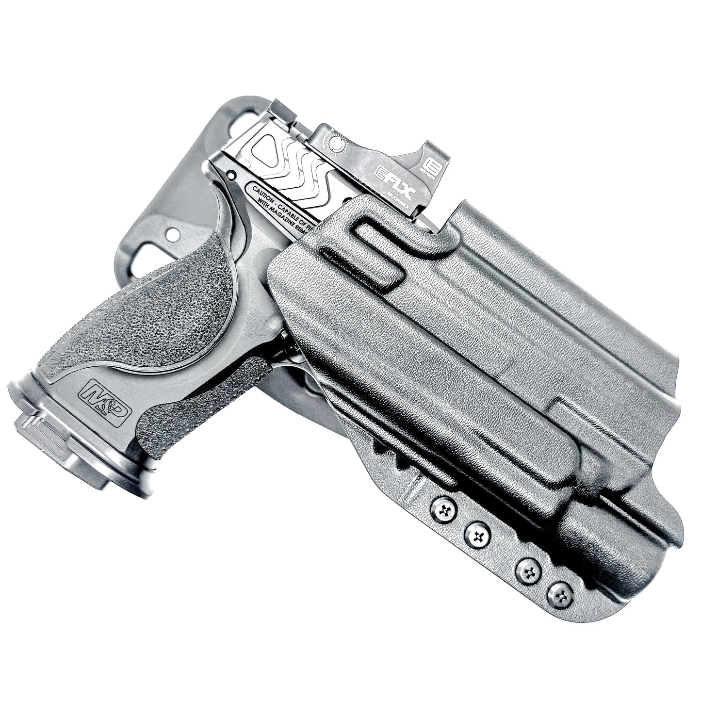 OWB Light-Duty & Competition Holster for the Smith & Wesson M&P M2.0 Metal, Metal Carry Comp, and M&P M2.0 Metal Compact Spec Series VI & Surefire X300U (A&B)