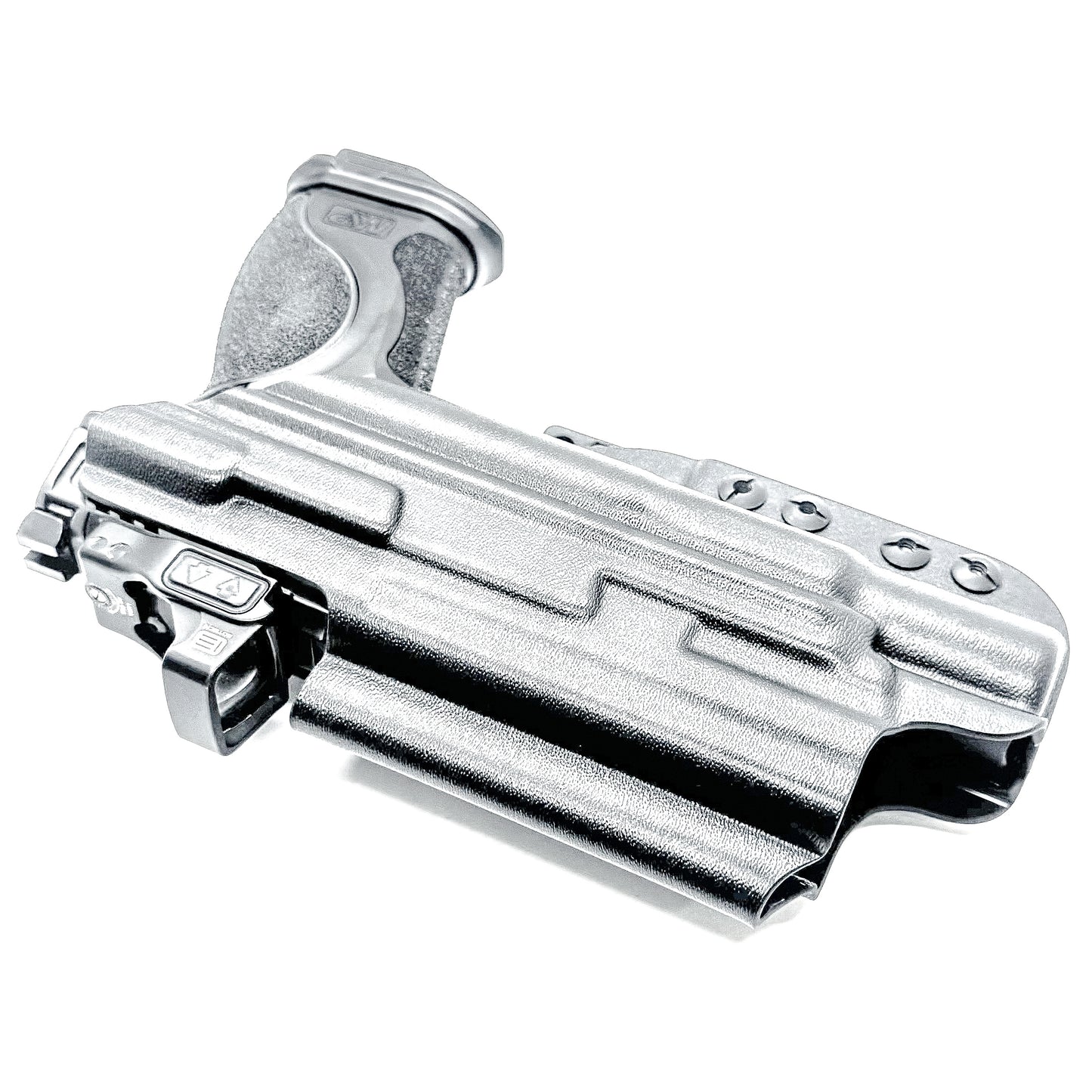 IWB (Inside Waistband) Holster for the Smith & Wesson M&P M2.0 Metal 4.25", M&P Metal Carry Comp, and M&P M2.0 Metal Compact Spec Series VI & Surefire X300U (A&B)