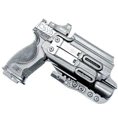IWB (Inside Waistband) Holster for the Smith & Wesson M&P M2.0 Metal 4.25", M&P Metal Carry Comp, and M&P M2.0 Metal Compact Spec Series VI & Surefire X300U (A&B)
