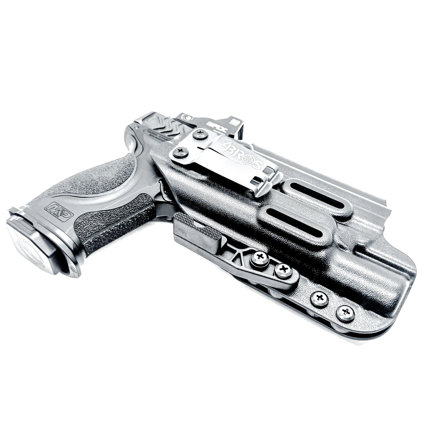 IWB (Inside Waistband) Holster for the Smith & Wesson M&P M2.0 Metal 4.25", M&P Metal Carry Comp, and M&P M2.0 Metal Compact Spec Series VI & Surefire X300U (A&B)