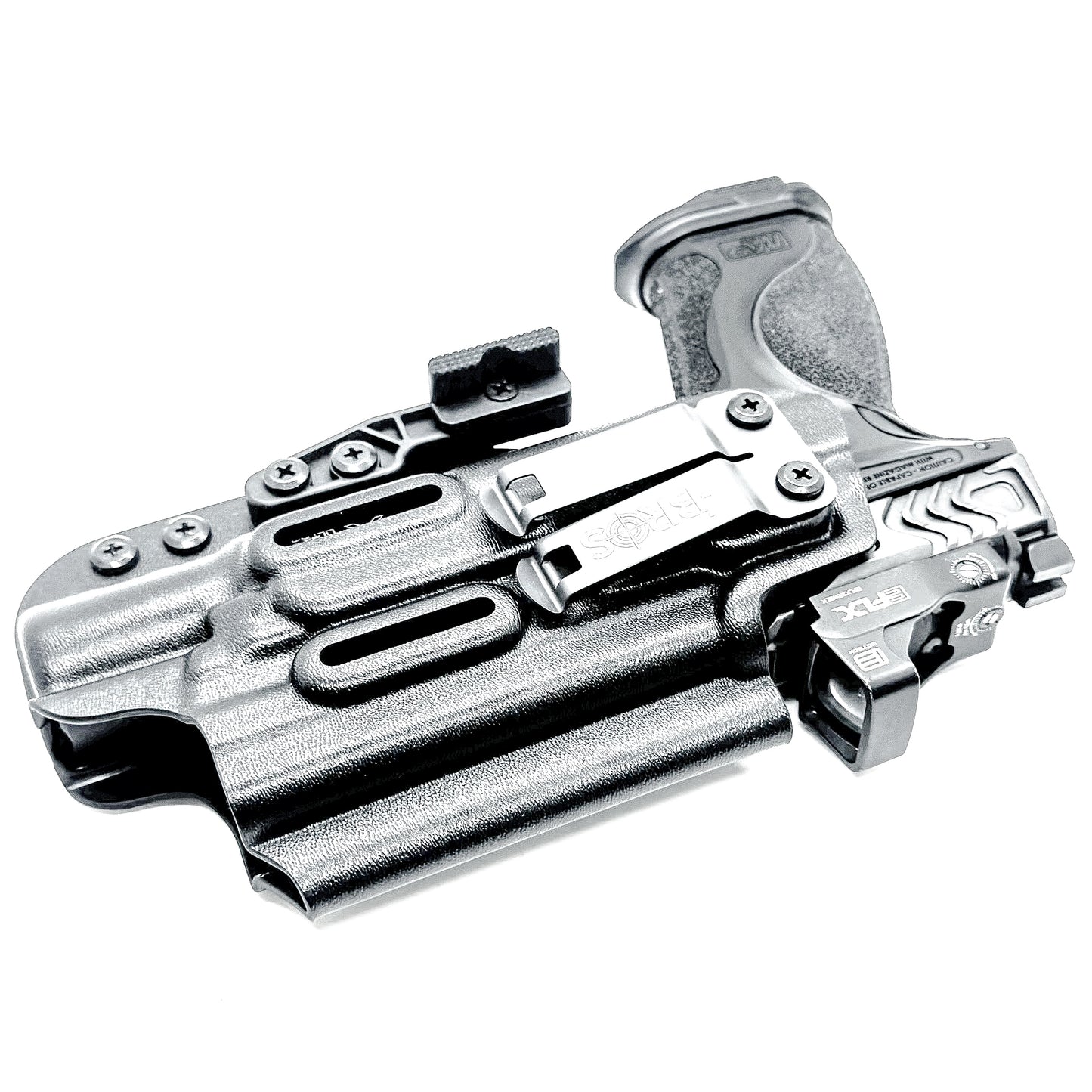 IWB (Inside Waistband) Holster for the Smith & Wesson M&P M2.0 Metal 4.25", M&P Metal Carry Comp, and M&P M2.0 Metal Compact Spec Series VI & Surefire X300U (A&B)