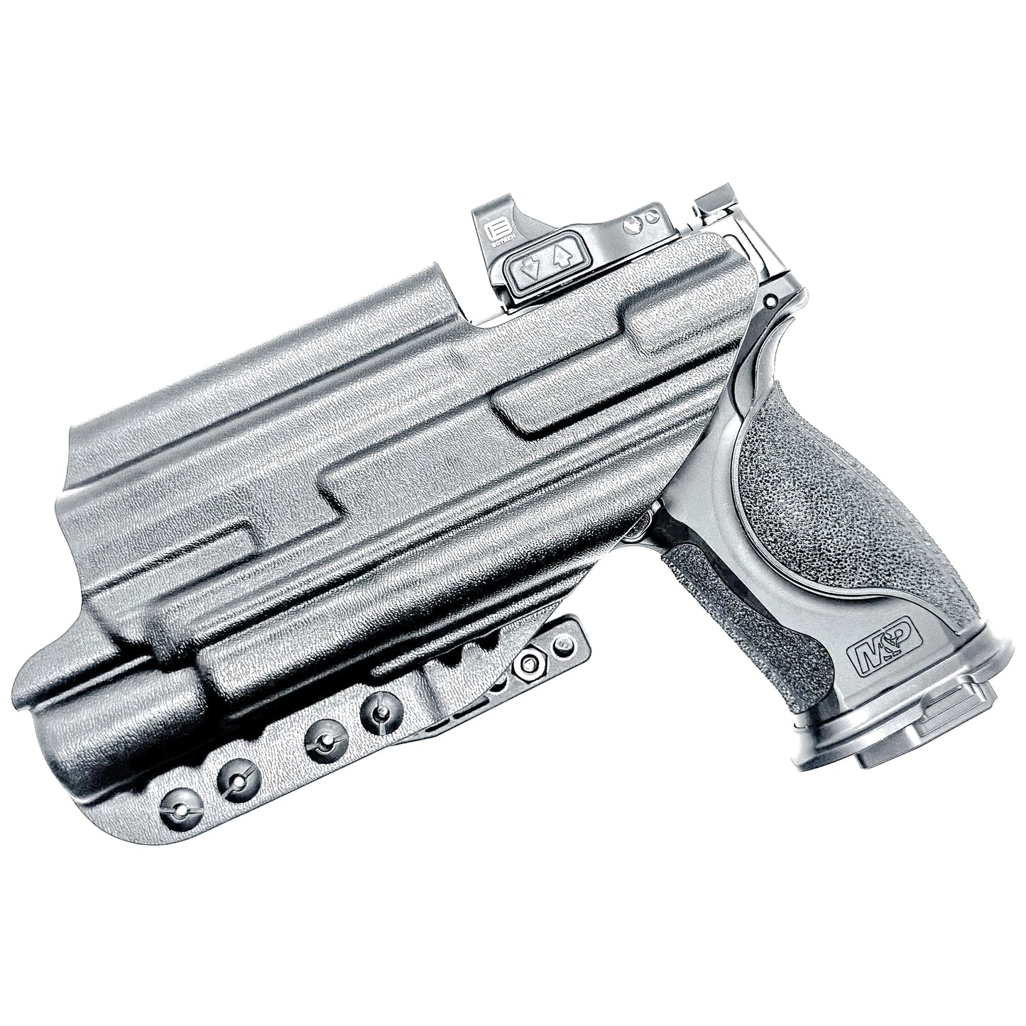 IWB (Inside Waistband) Holster for the Smith & Wesson M&P M2.0 Metal 4.25", M&P Metal Carry Comp, and M&P M2.0 Metal Compact Spec Series VI & Surefire X300U (A&B)