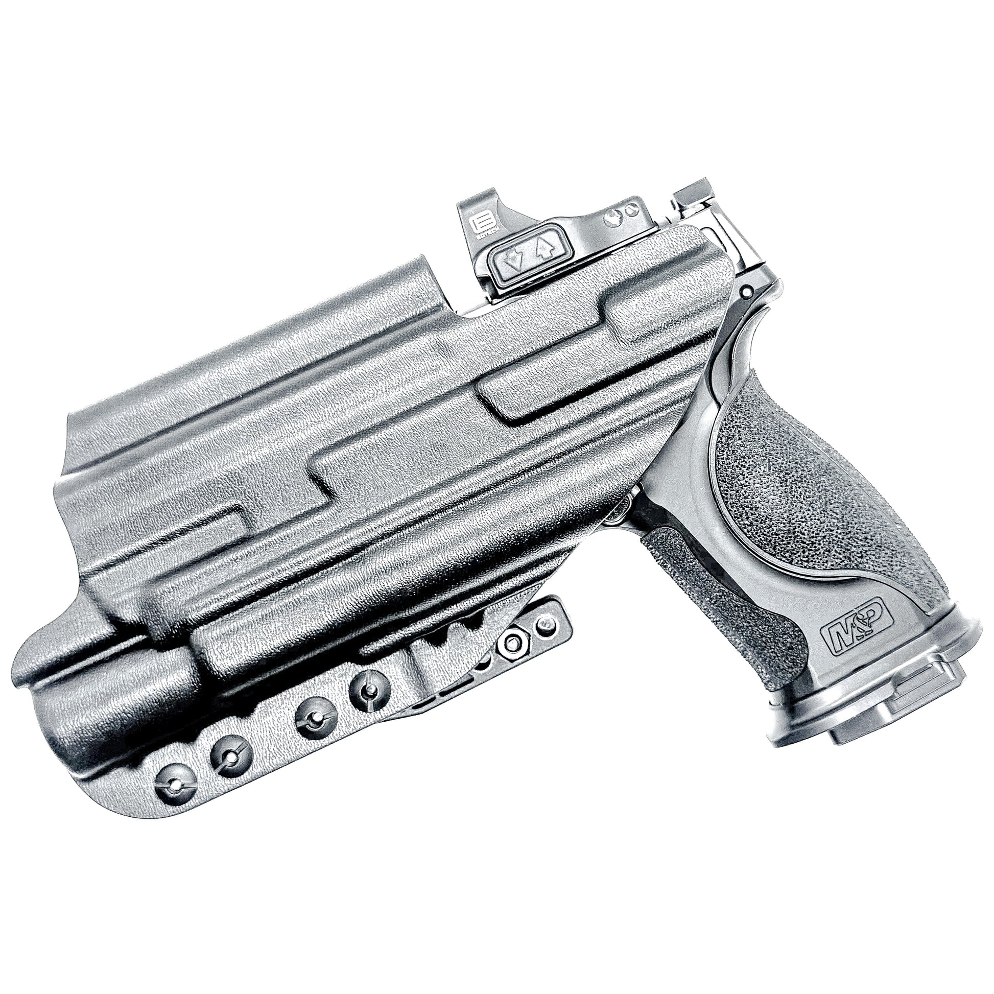 IWB (Inside Waistband) Holster for the Smith & Wesson M&P M2.0 Metal 4.25", M&P Metal Carry Comp, and M&P M2.0 Metal Compact Spec Series VI & Surefire X300U (A&B)