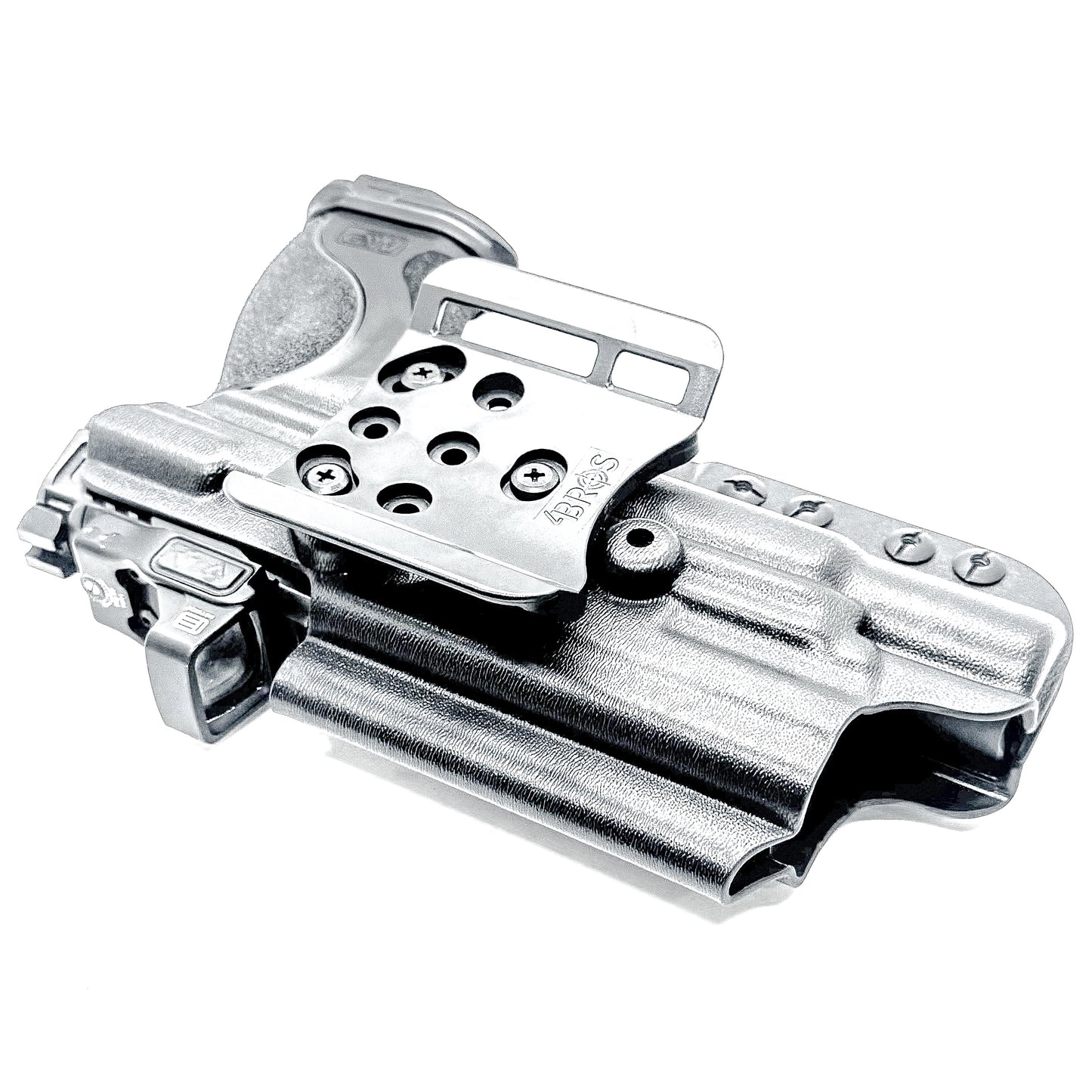 OWB (Outside Waistband) Holster for the Smith & Wesson M&P M2.0 Metal 4.25", Metal Carry Comp, and M&P M2.0 Metal Compact Spec Series VI & Surefire X300U (A&B)