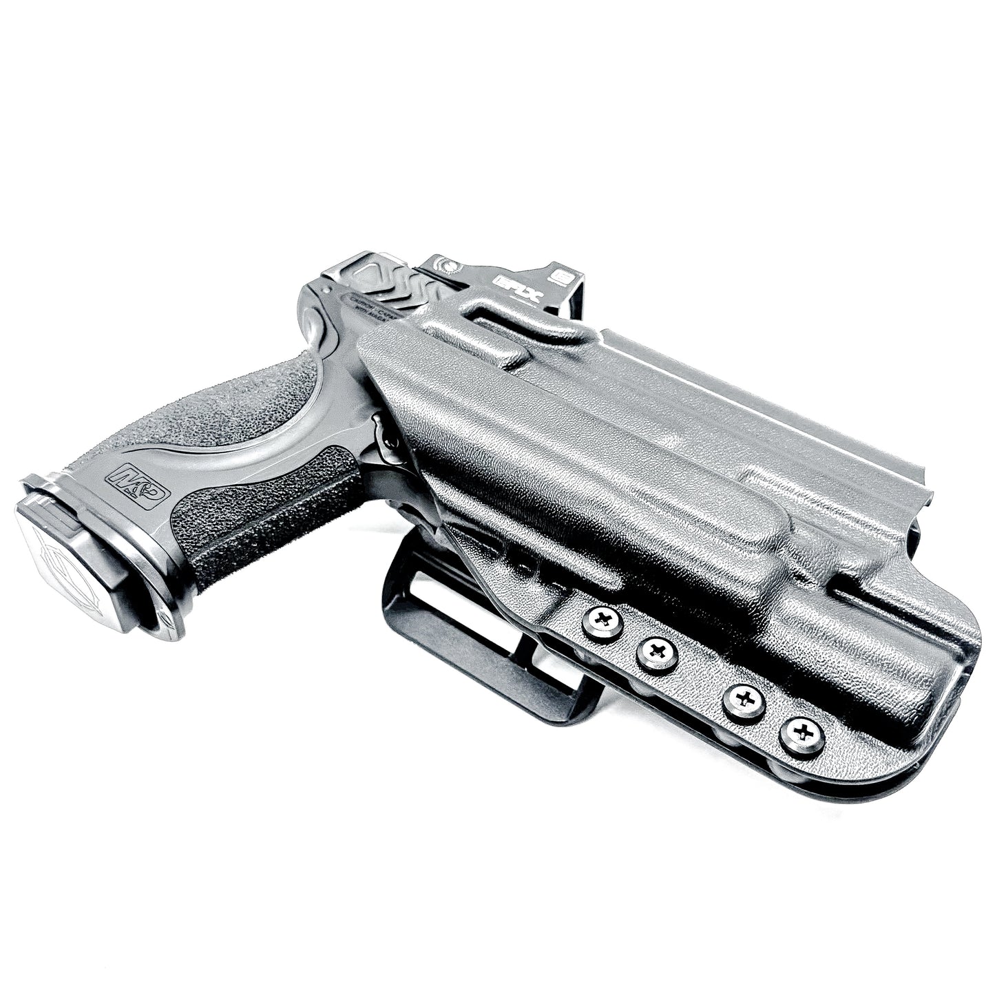 OWB (Outside Waistband) Holster for the Smith & Wesson M&P M2.0 Metal 4.25", Metal Carry Comp, and M&P M2.0 Metal Compact Spec Series VI & Surefire X300U (A&B)