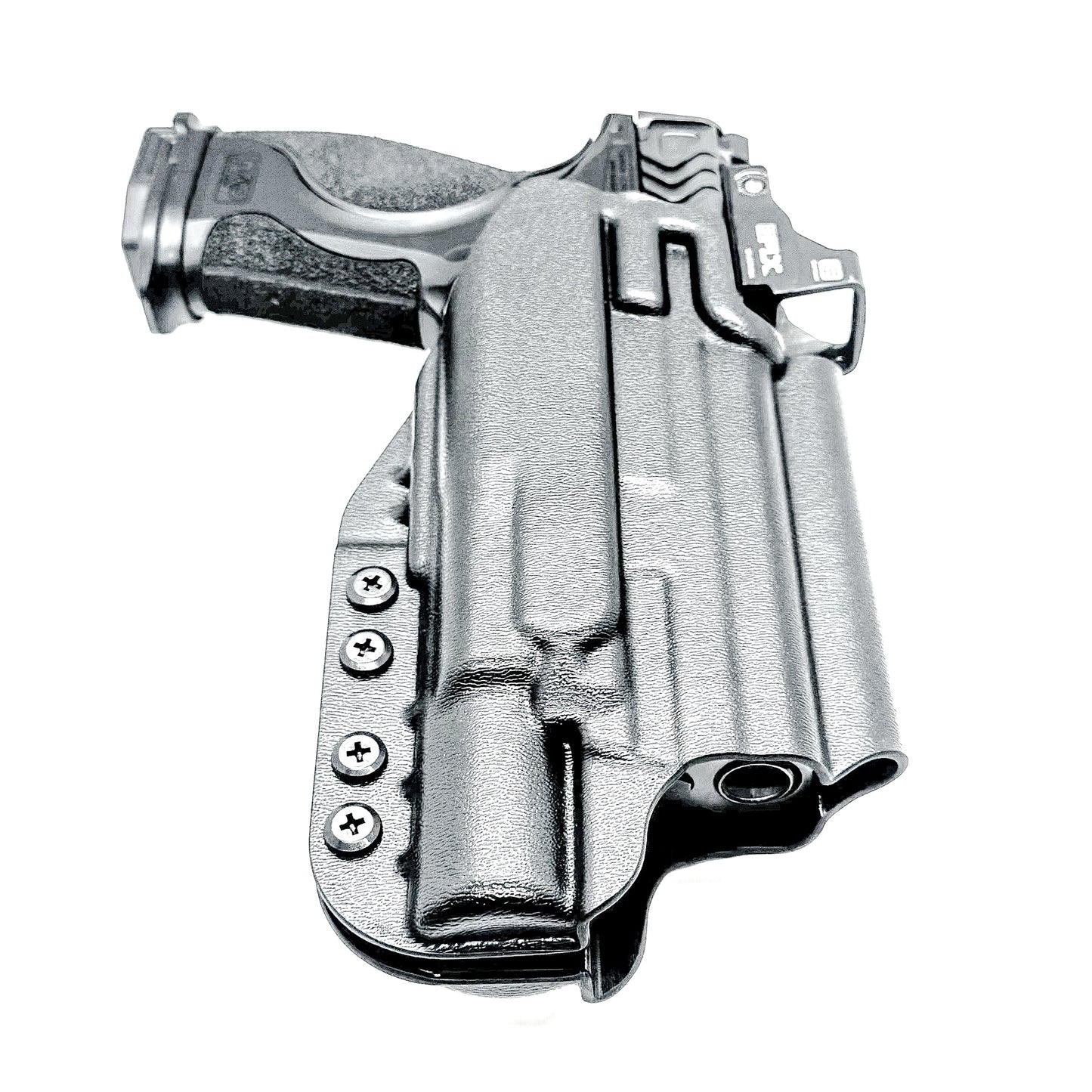 OWB (Outside Waistband) Holster for the Smith & Wesson M&P M2.0 Metal 4.25", Metal Carry Comp, and M&P M2.0 Metal Compact Spec Series VI & Surefire X300U (A&B)