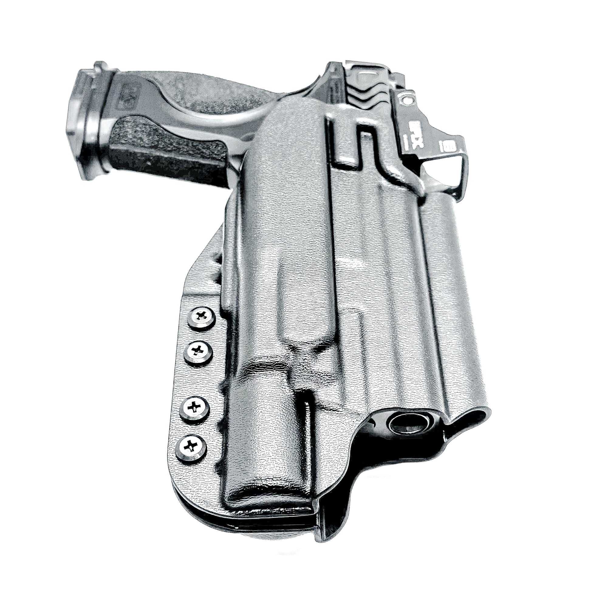 OWB (Outside Waistband) Holster for the Smith & Wesson M&P M2.0 Metal 4.25", Metal Carry Comp, and M&P M2.0 Metal Compact Spec Series VI & Surefire X300U (A&B)
