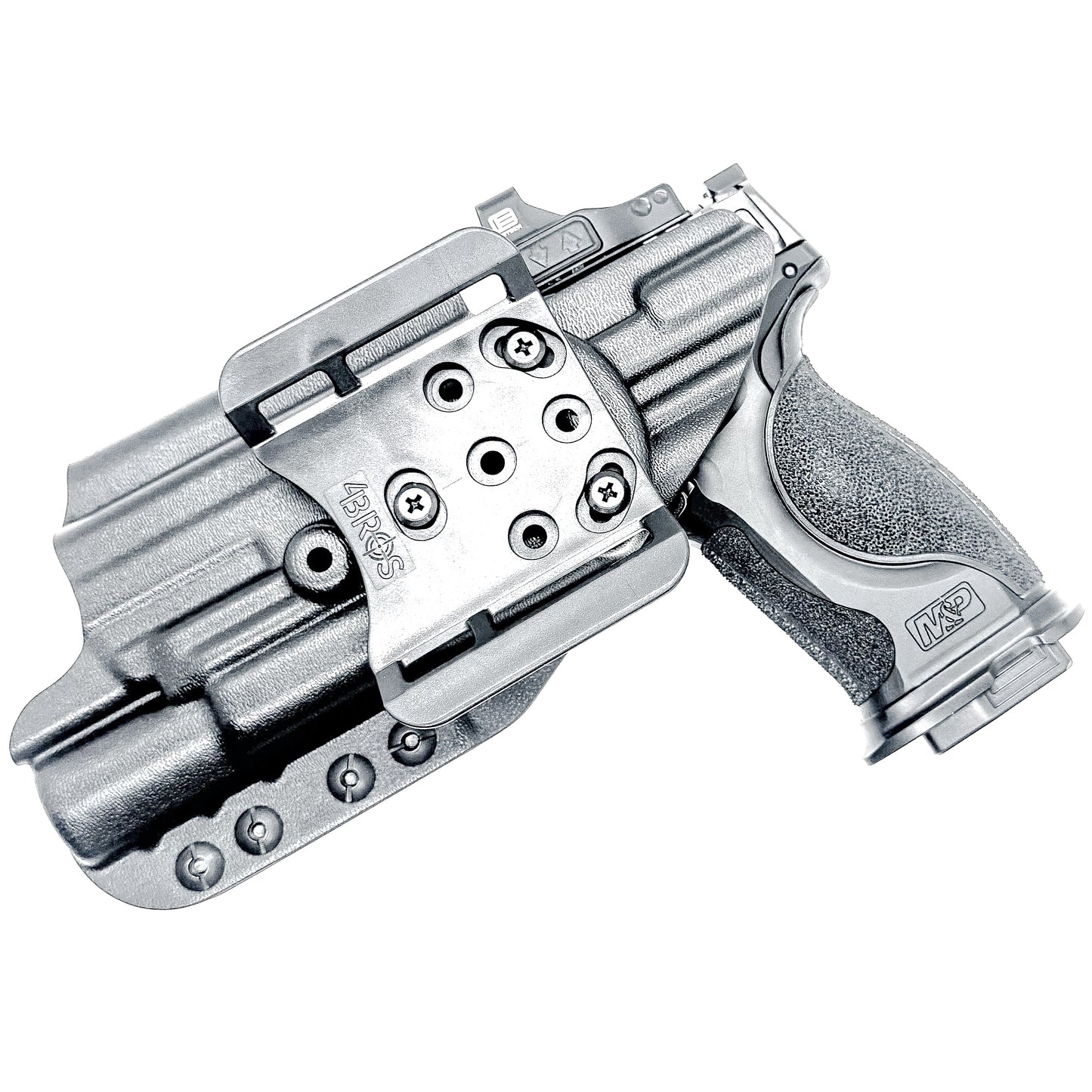 OWB (Outside Waistband) Holster for the Smith & Wesson M&P M2.0 Metal 4.25", Metal Carry Comp, and M&P M2.0 Metal Compact Spec Series VI & Surefire X300U (A&B)