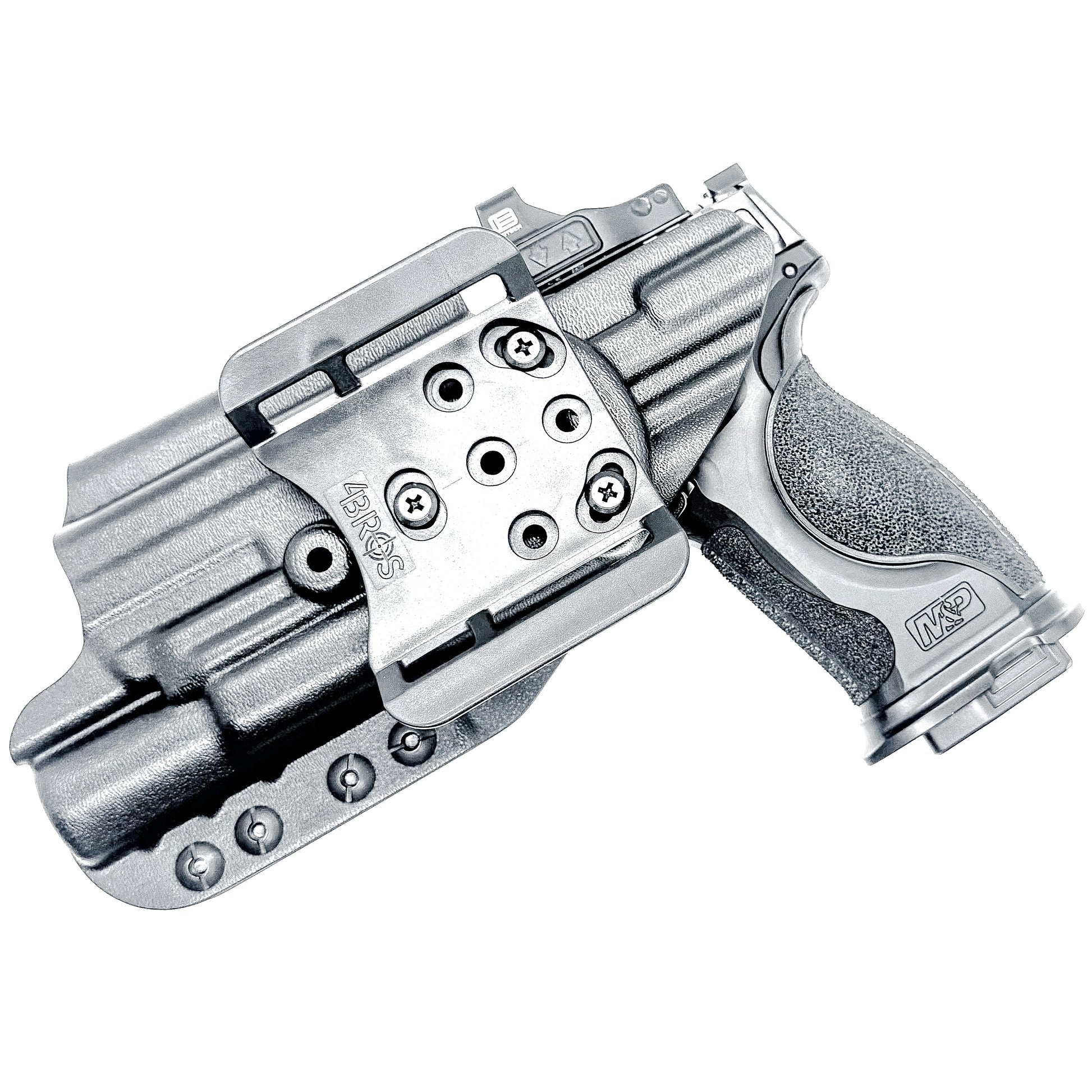 OWB (Outside Waistband) Holster for the Smith & Wesson M&P M2.0 Metal 4.25", Metal Carry Comp, and M&P M2.0 Metal Compact Spec Series VI & Surefire X300U (A&B)