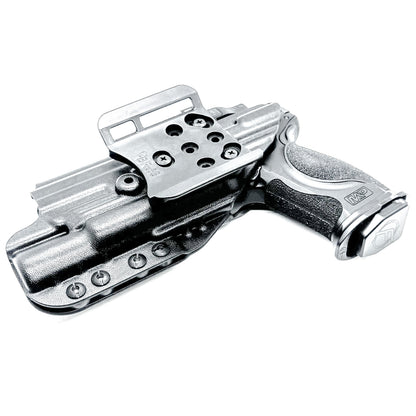 OWB (Outside Waistband) Holster for the Smith & Wesson M&P M2.0 Metal 4.25", Metal Carry Comp, and M&P M2.0 Metal Compact Spec Series VI & Surefire X300U (A&B)