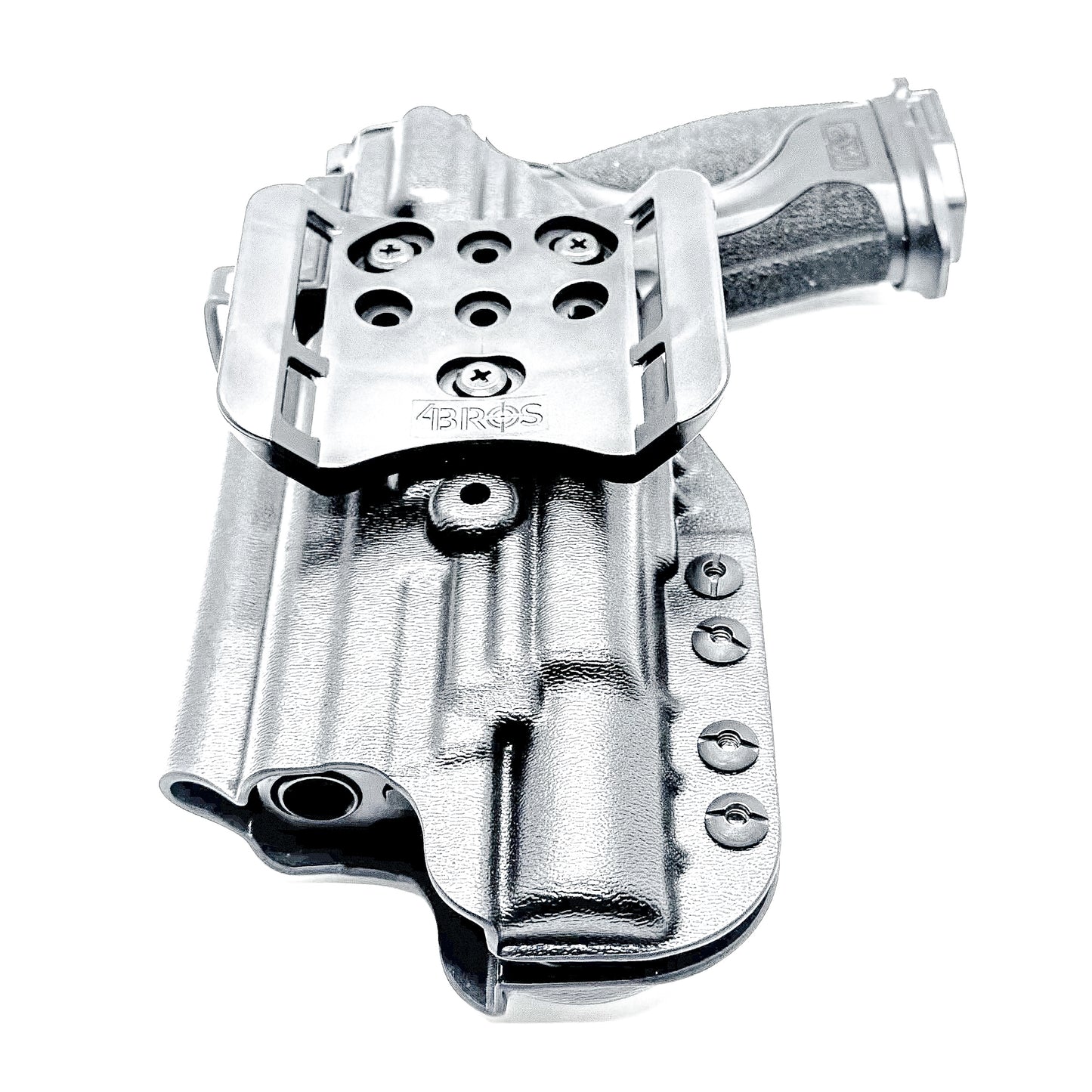 OWB (Outside Waistband) Holster for the Smith & Wesson M&P M2.0 Metal 4.25", Metal Carry Comp, and M&P M2.0 Metal Compact Spec Series VI & Surefire X300U (A&B)