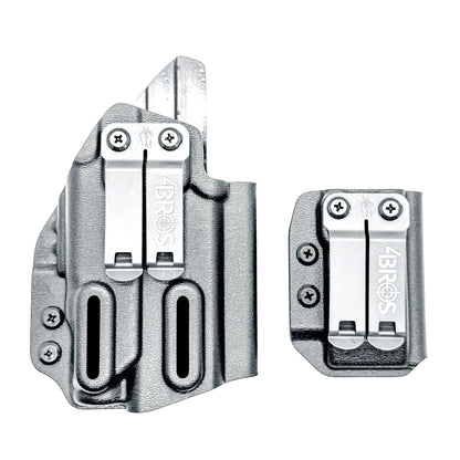 Inside Waistband IWB & AIWB Holster & Magazine Carrier combo for the Smith & Wesson M&P Shield X & TLR-7 X Sub or TLR-7 HL-X Sub