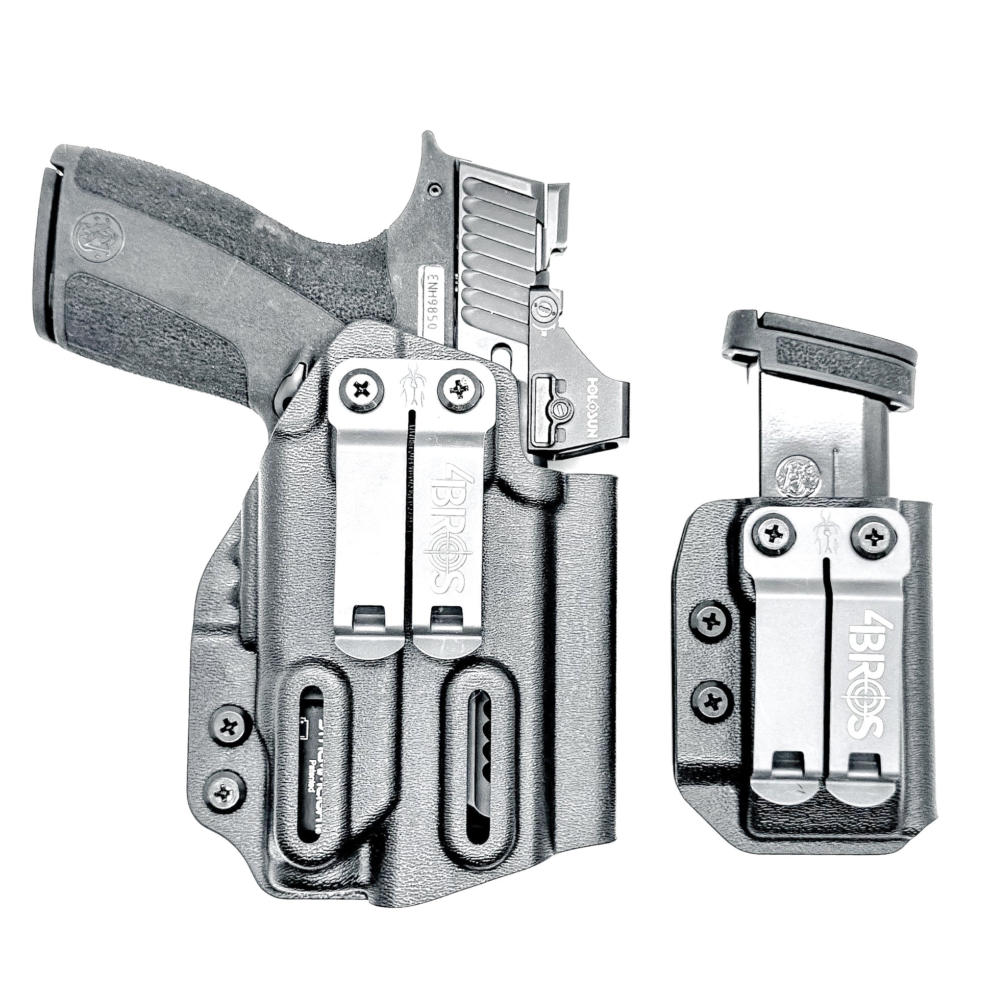 Inside Waistband IWB & AIWB Holster & Magazine Carrier combo for the Smith & Wesson M&P Shield X & TLR-7 X Sub or TLR-7 HL-X Sub